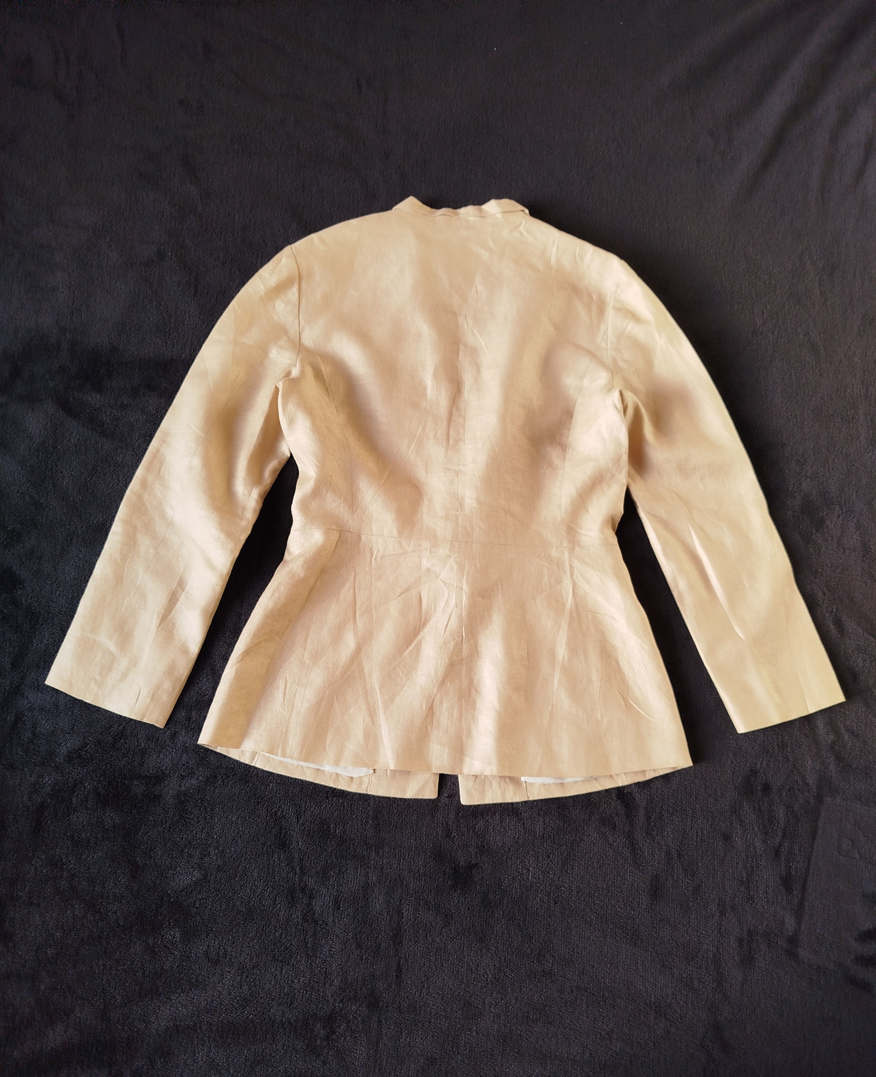 Kenzo KENZO JUNGLE Linen jacket with embroidered motifs Size 36 Size XS / US 0-2 / IT 36-38 - 6 Thumbnail