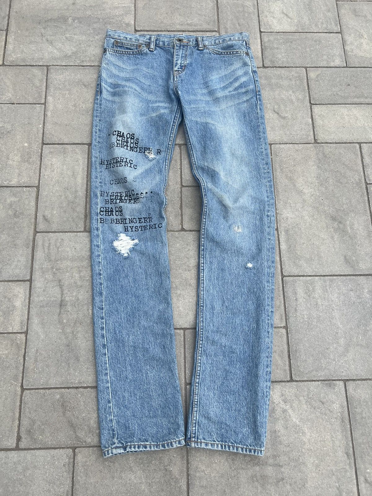 Pre-owned Hysteric Glamour Chaosbringer Denim In Blue