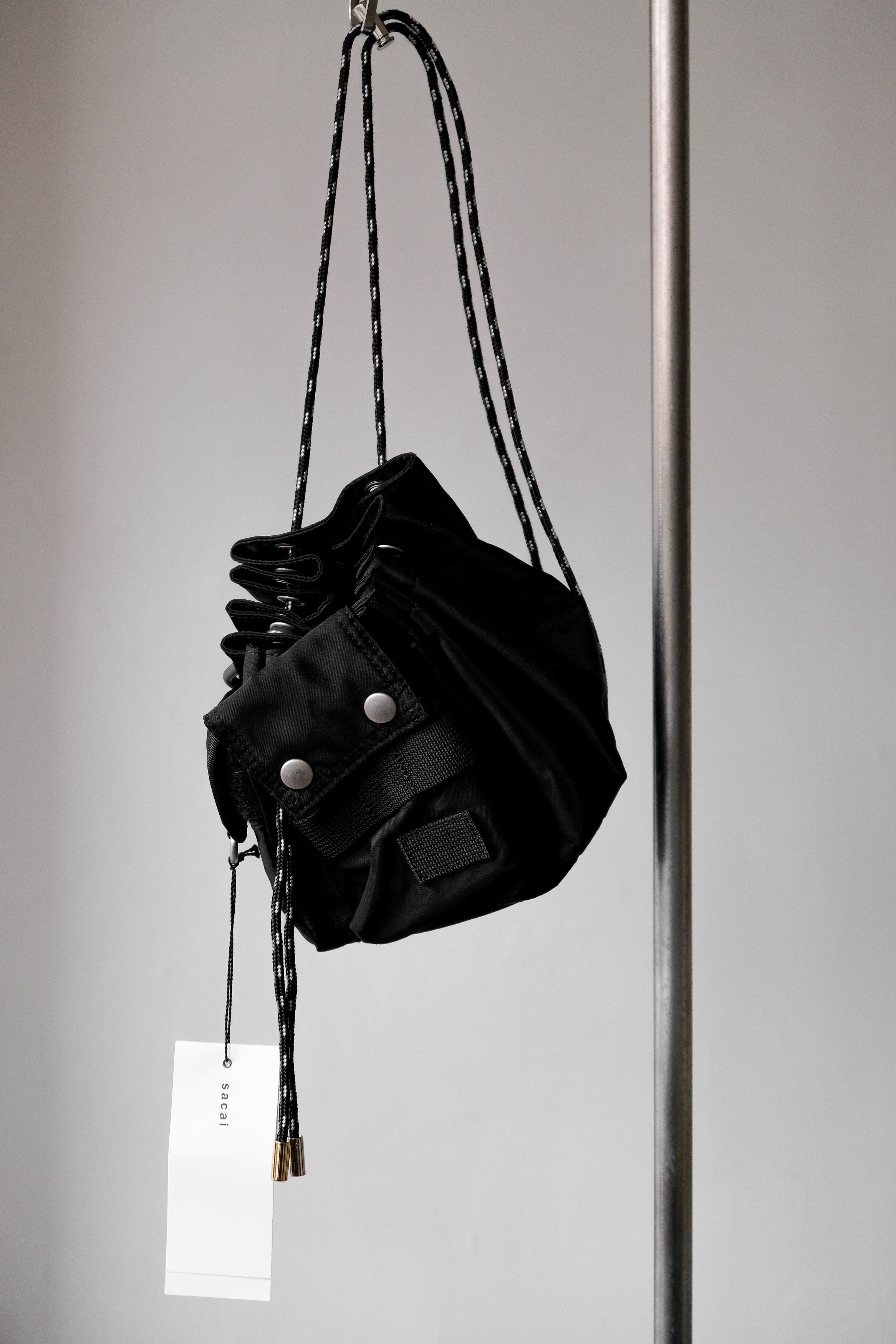 【SACAI 】PORTER Tactical Drawstring Sacai - Sacai x Porter Tactical Drawstring Bag | HBX