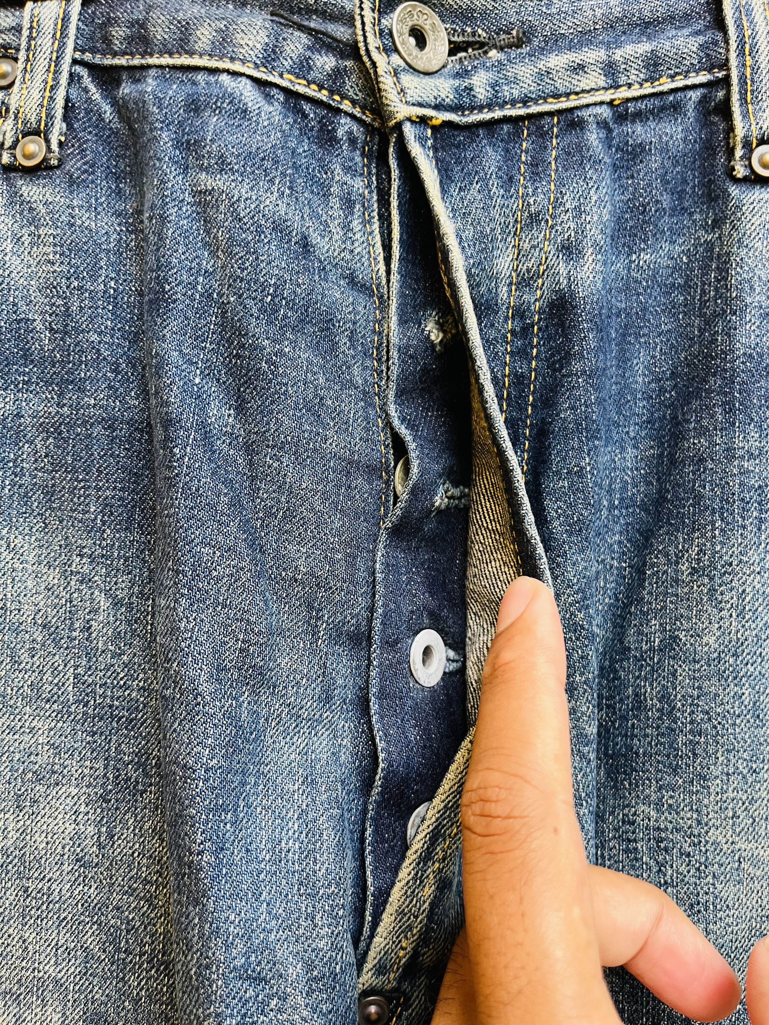 Japanese Brand × Vintage Vintage 90s Evis Evisu Japanese Designer Fashion Style Size US 34 / EU 50 - 11 Thumbnail