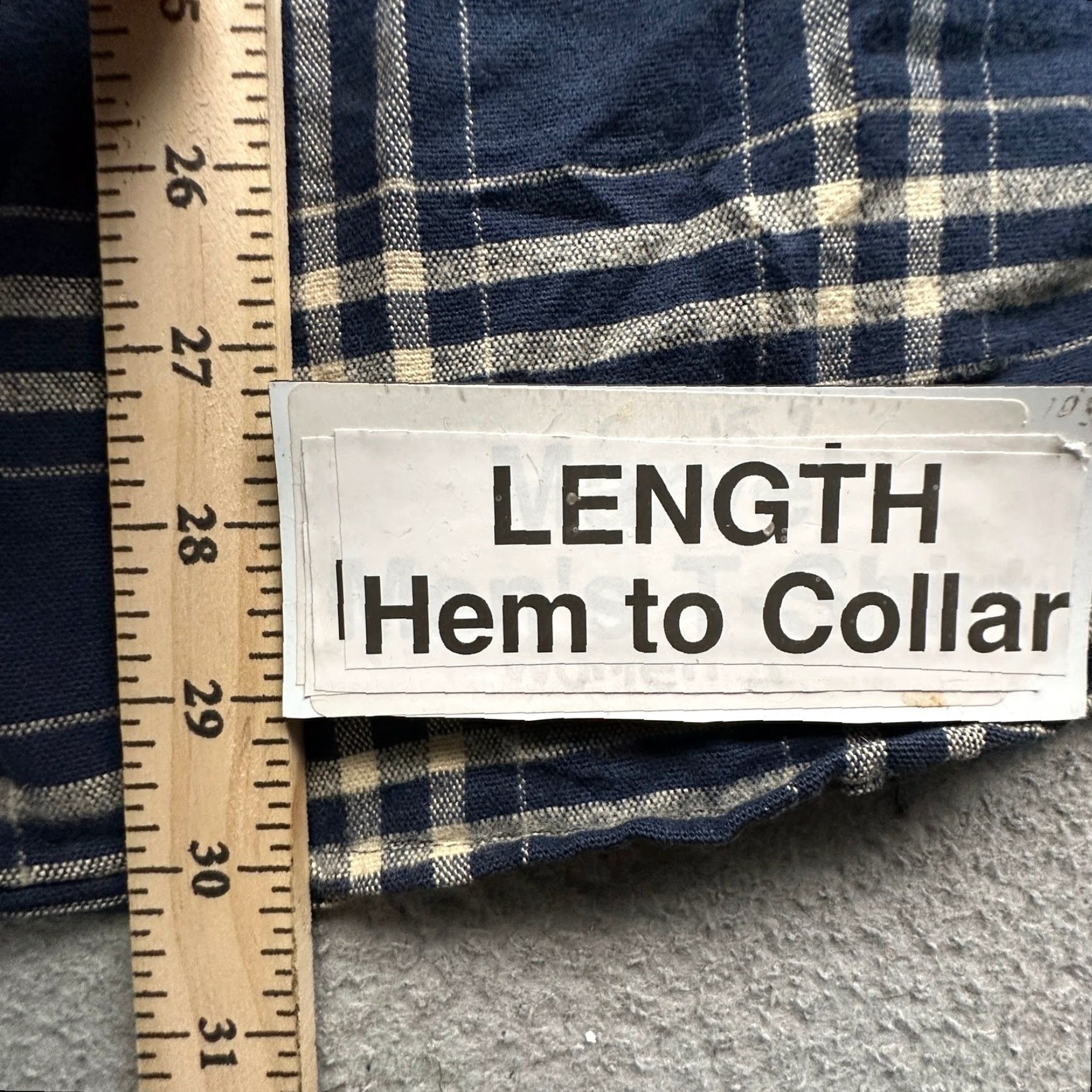 Vintage L.L.Bean MT06 Blue Plaid Pocket Button Up Flannel Shirt Mens Large Long Sleeve Size US L / EU 52-54 / 3 - 6 Thumbnail