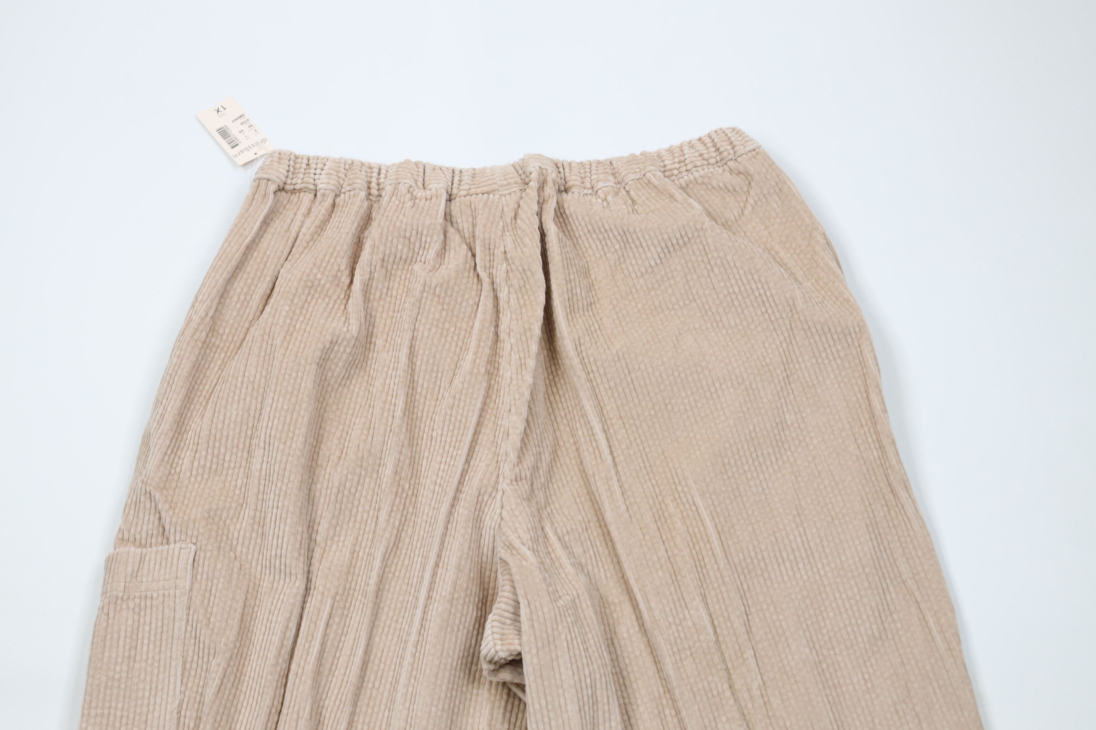 Vintage Deadstock Vintage 90s Streetwear Wide Leg Corduroy Pants Size 30" / US 8 / IT 44 - 9 Thumbnail