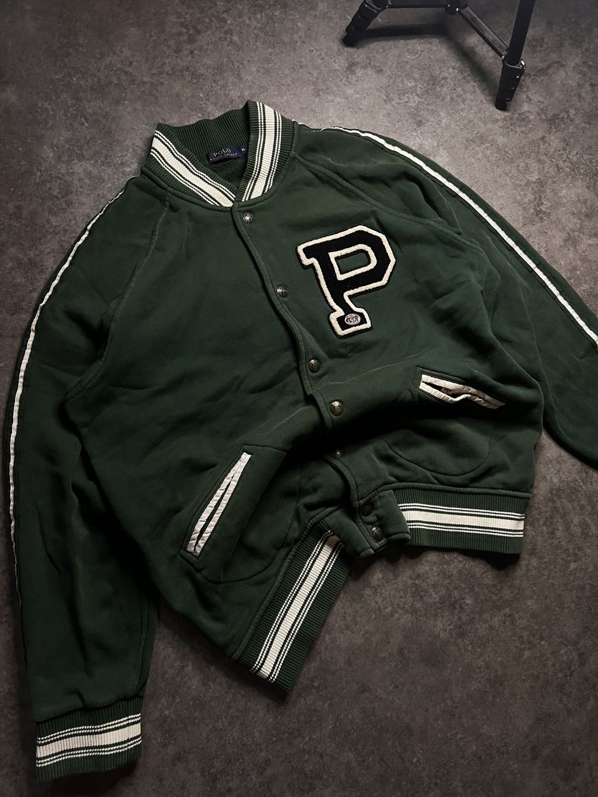 Polo Ralph Lauren Vintage jacket Polo Ralph Lauren Varsity Size US XL / EU 56 / 4 - 1 Thumbnail