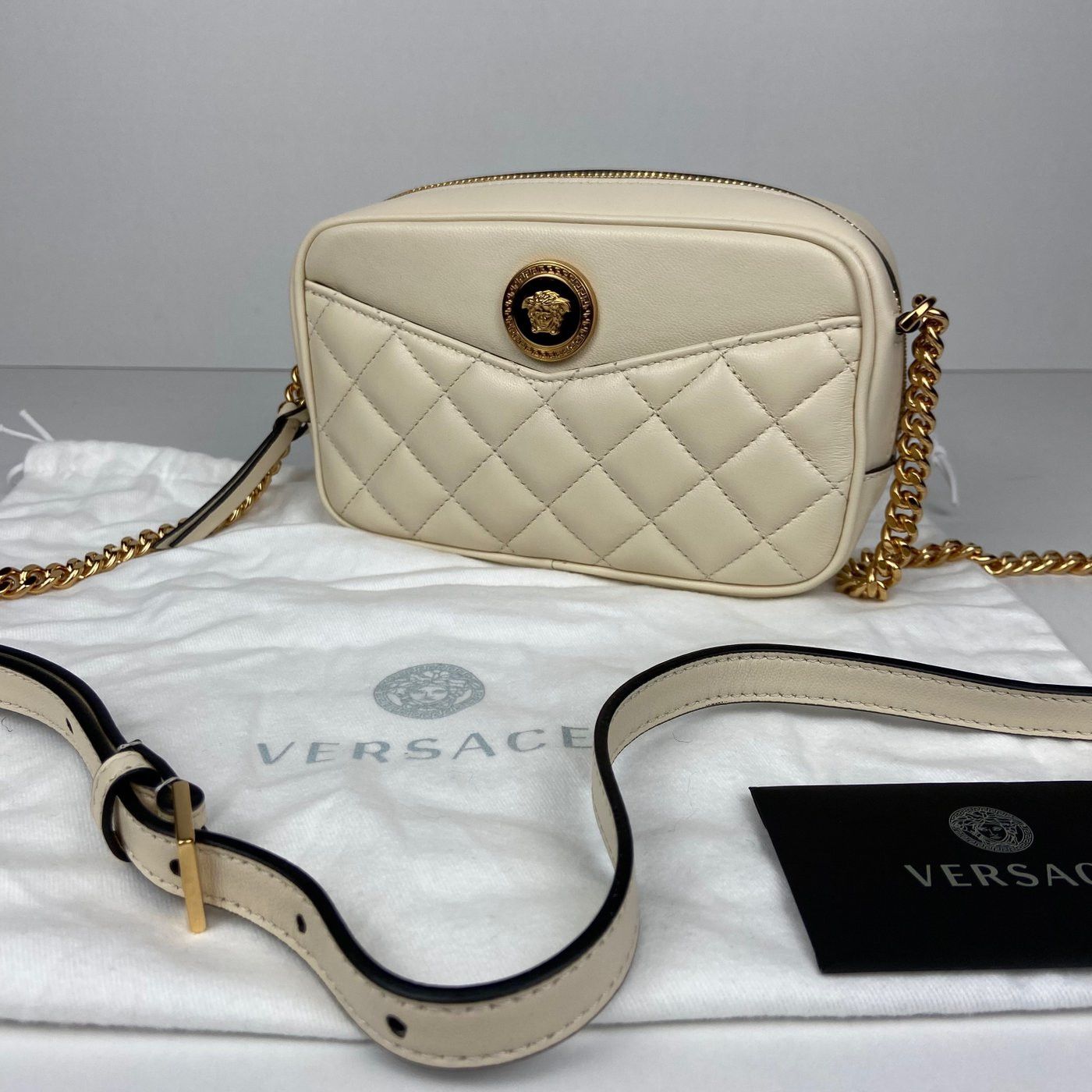 Versace VERSACE Quilted Shoulder Bag Size ONE SIZE - 1 Thumbnail