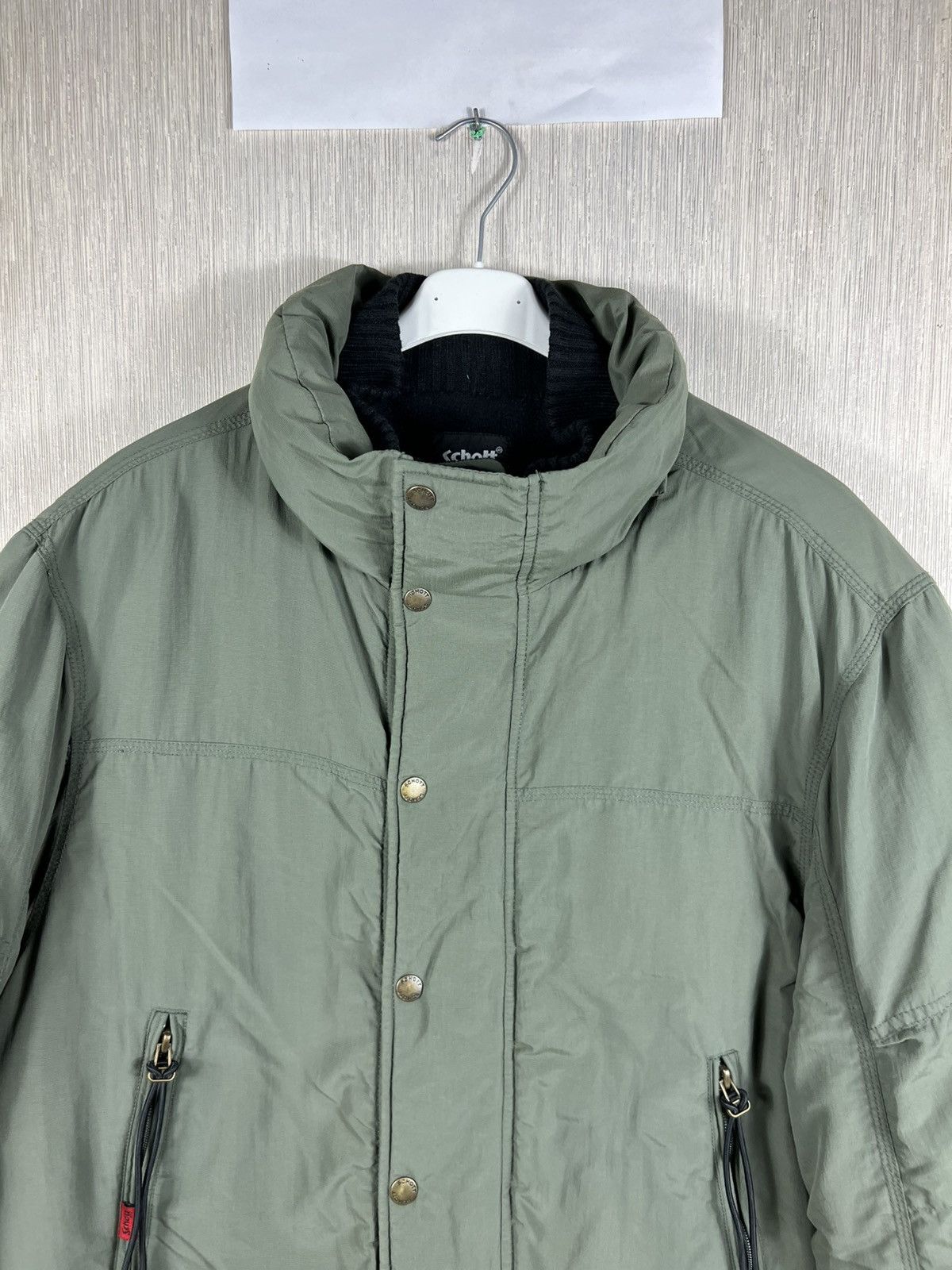 Schott Vintage Schott military kayloom padded bomber jacket double Size US XL / EU 56 / 4 - 7 Thumbnail