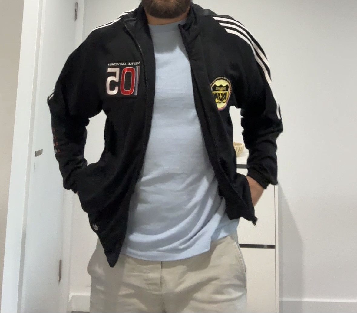 Adidas Adidas Retro Stylish Jacket Size US L / EU 52-54 / 3 - 1 Thumbnail