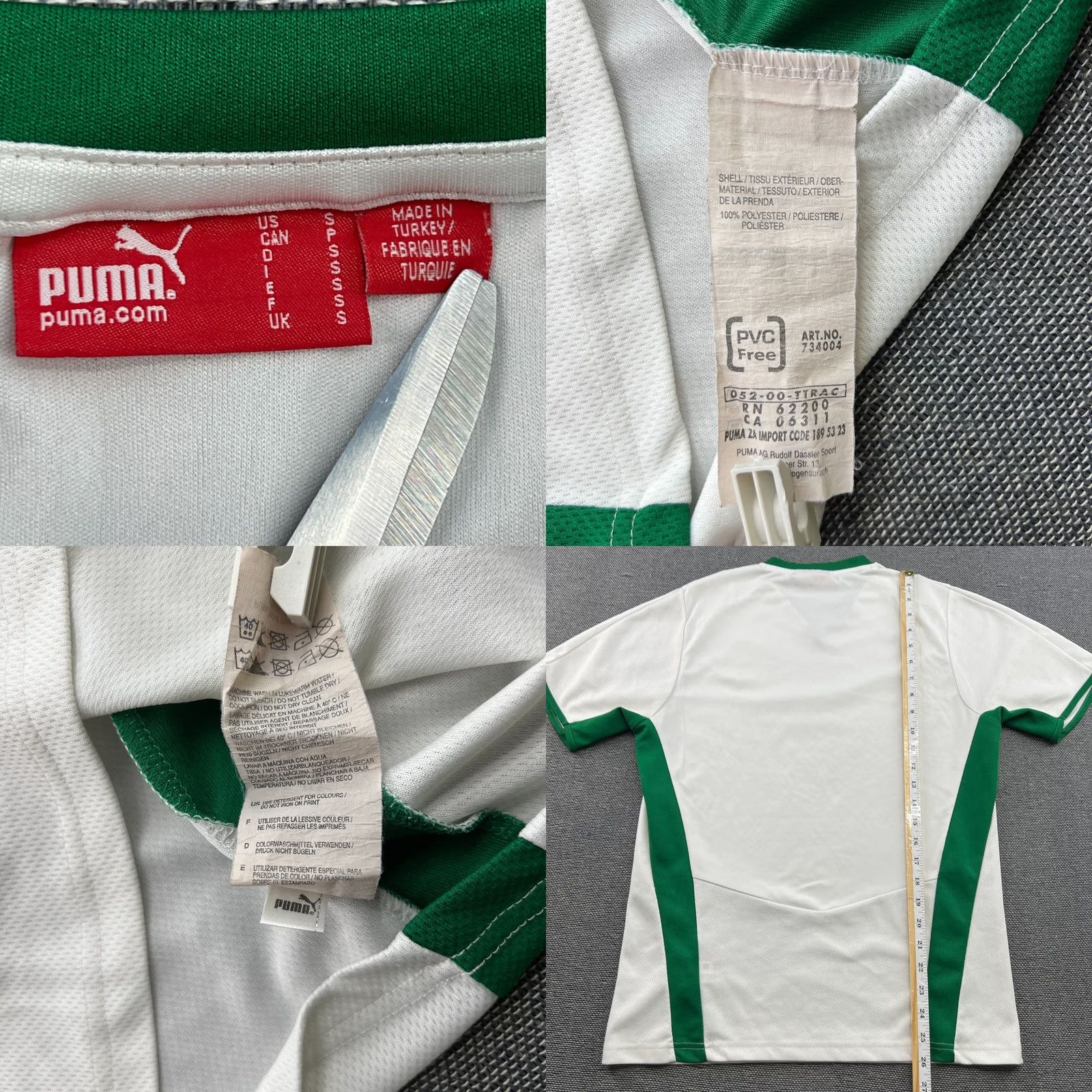 Puma PUMA Saudi Arabia 2008 2009 Home Mens Football Jersey Small Shirt Soccer CS Size US S / EU 44-46 / 1 - 8 Thumbnail