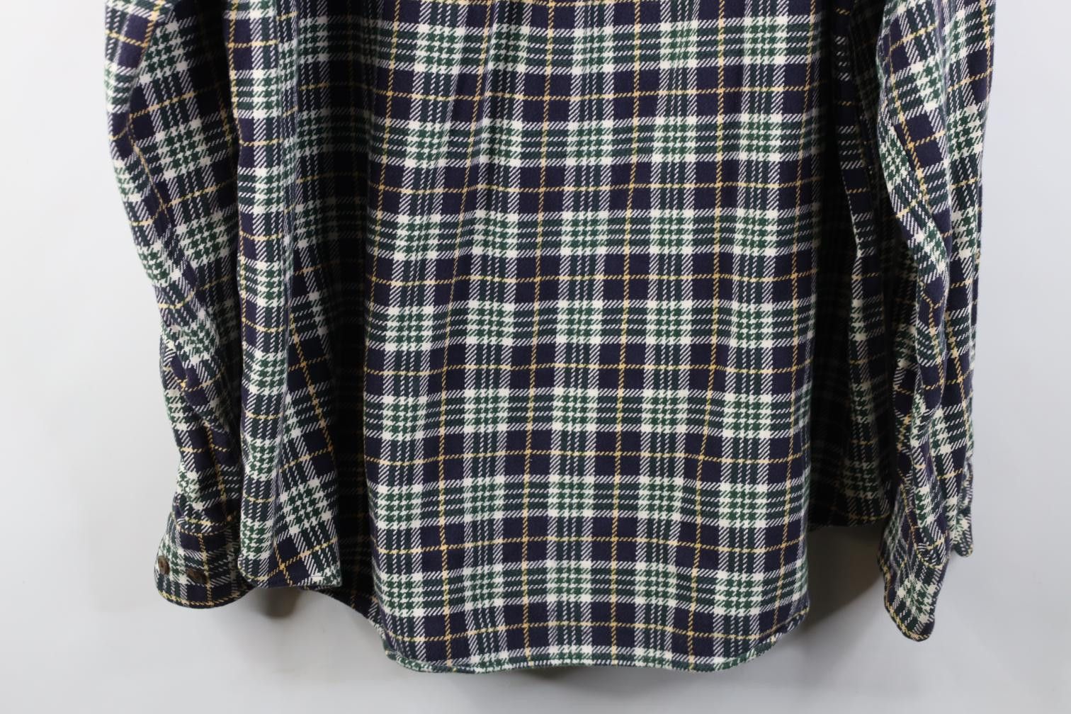 Vintage Vintage 90s Streetwear Flannel Collared Button Down Shirt Size US XL / EU 56 / 4 - 10 Thumbnail