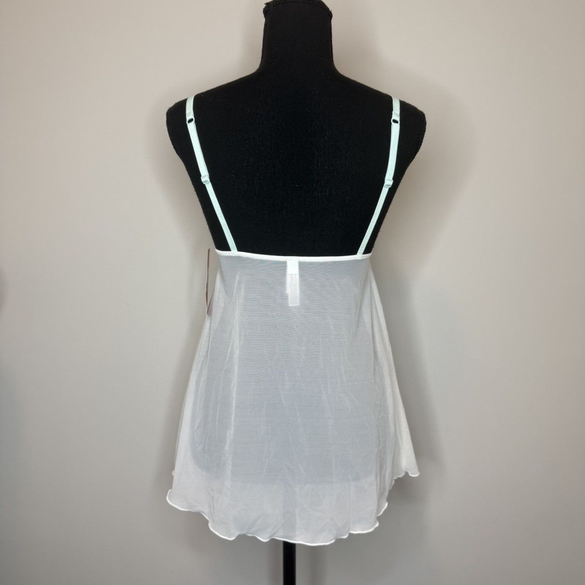 Other gillian omalley white mesh babydoll teddy lingerie tank Size XS / US 0-2 / IT 36-38 - 3 Thumbnail