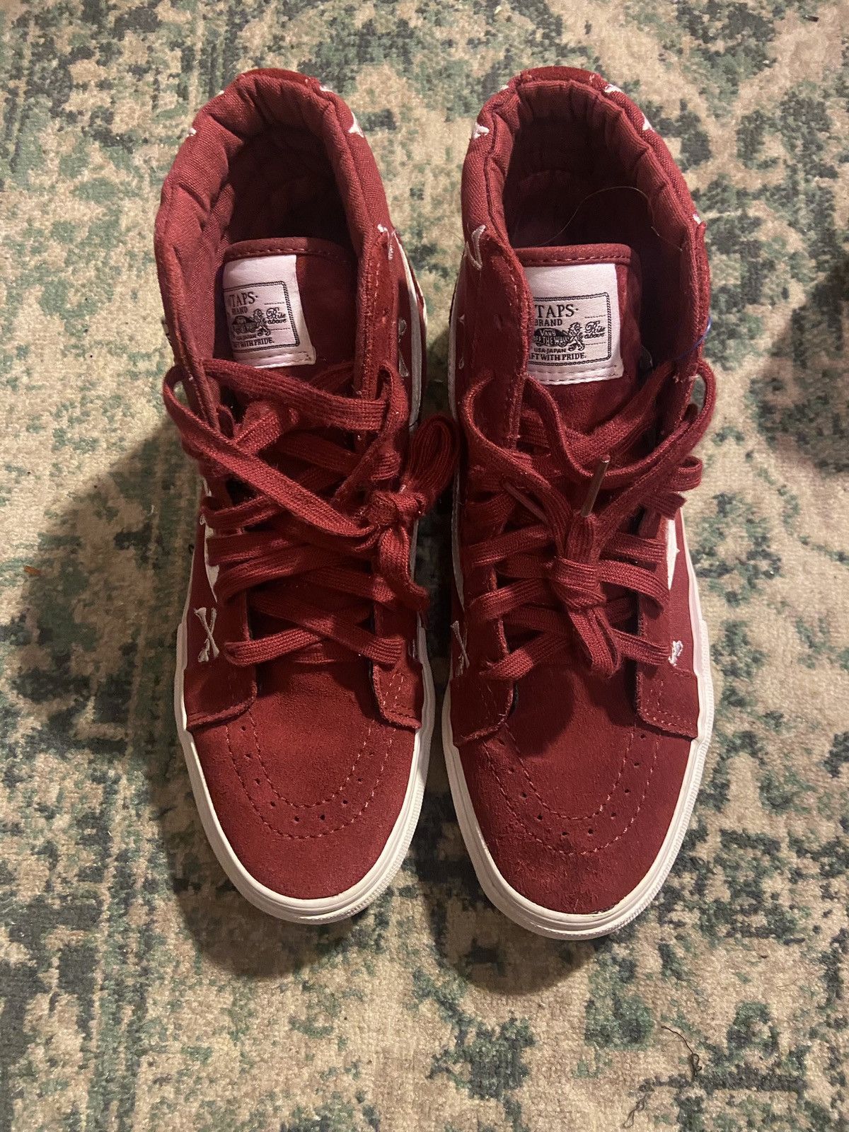 Vans x WTAPS Bones sk8 hi SAMPLES size 9