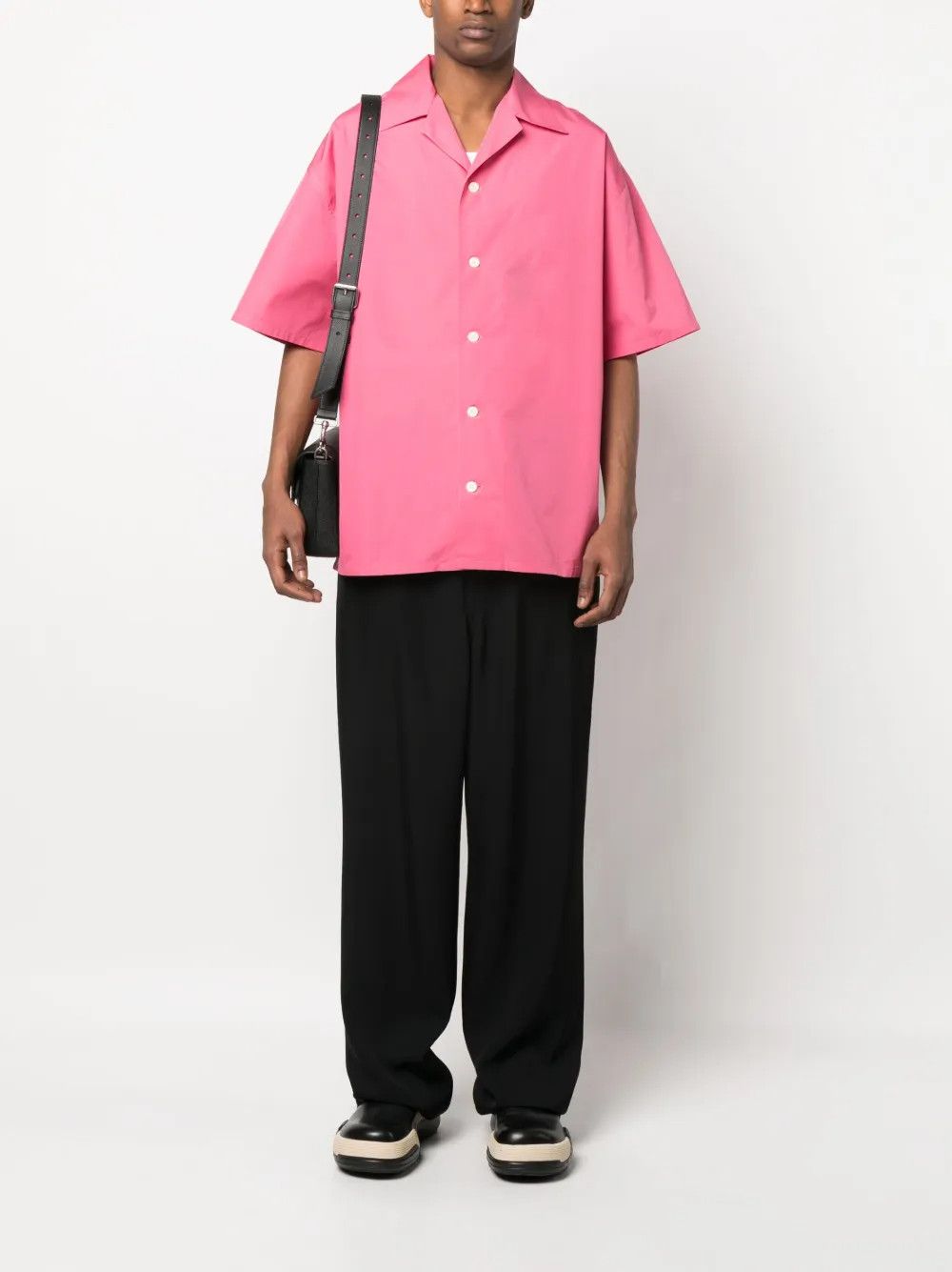 Designer Men’s Pink Print Short-Sleeved Shirt Size US S / EU 44-46 / 1 - 4 Thumbnail