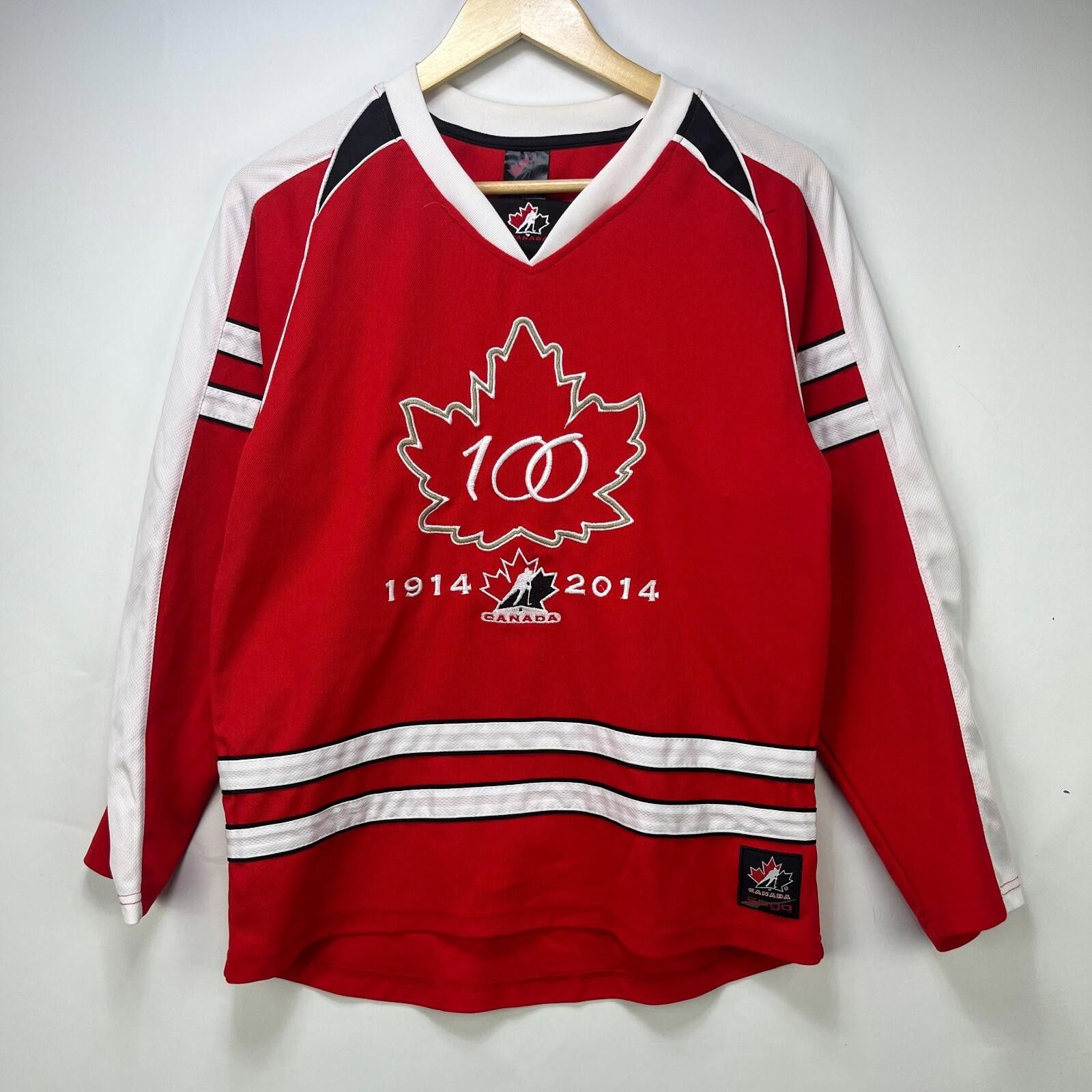 Other Team Canada Hockey 2014 100th Anniversary Jersey Youth Large Size ONE SIZE - 1 Thumbnail