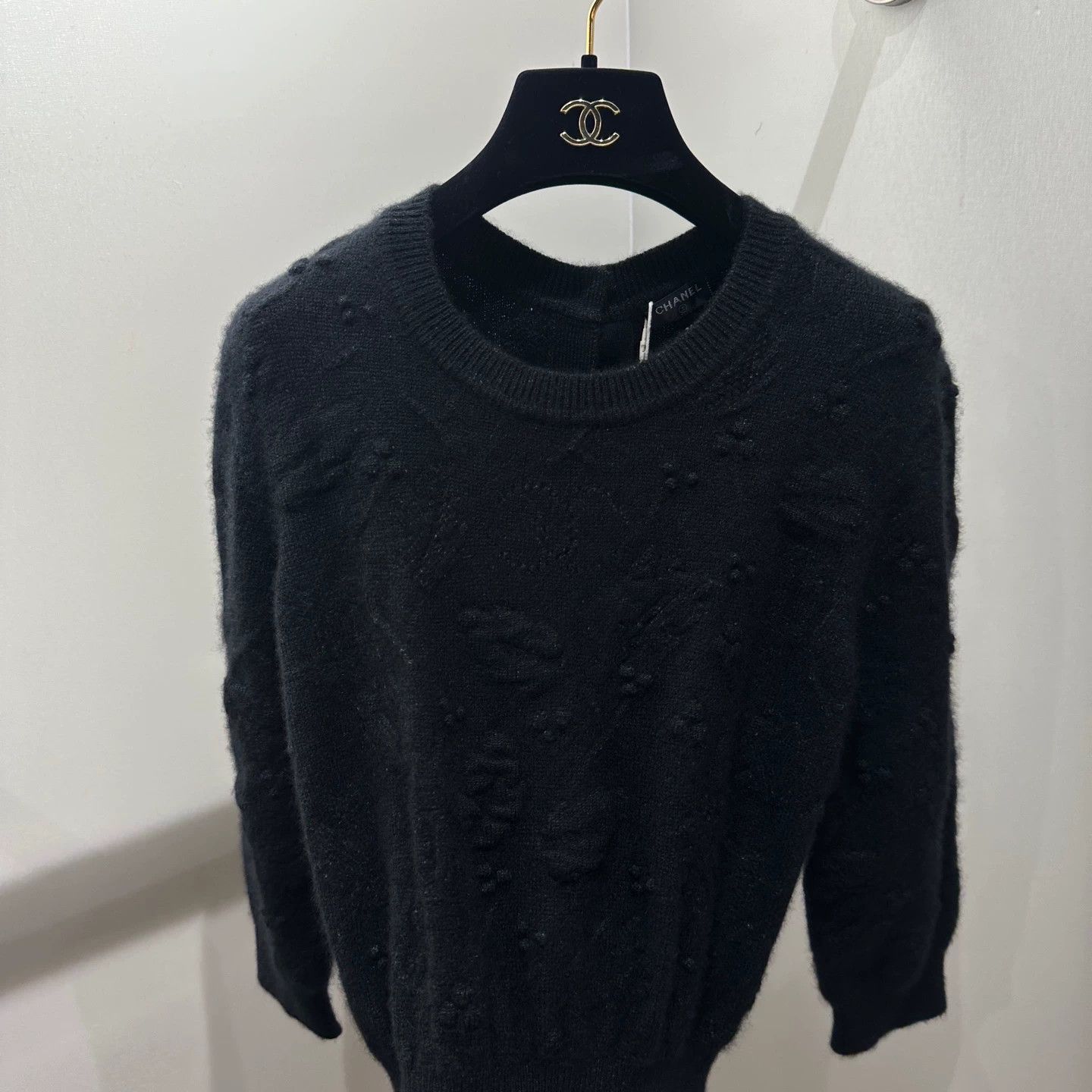 Chanel Chanel apr466 embossed cashmere women's dress 34 Size XS / US 0-2 / IT 36-38 - 6 Thumbnail