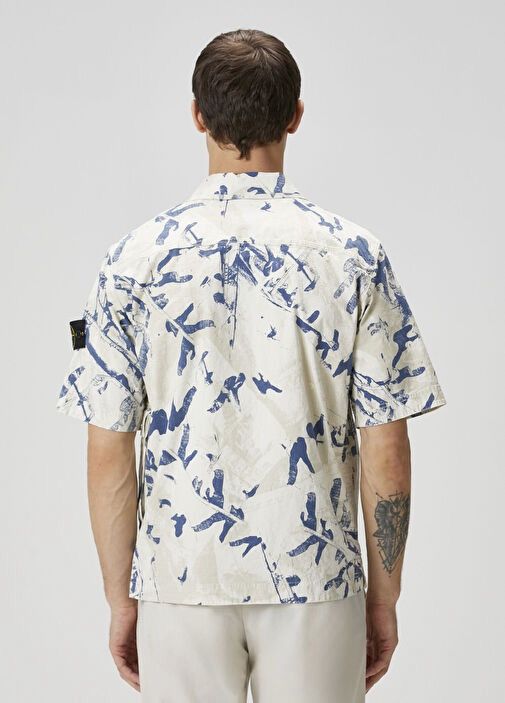 Stone Island Stone Island Desert Camouflage Cotton-Blend Shirt – Size L Size US L / EU 52-54 / 3 - 4 Thumbnail