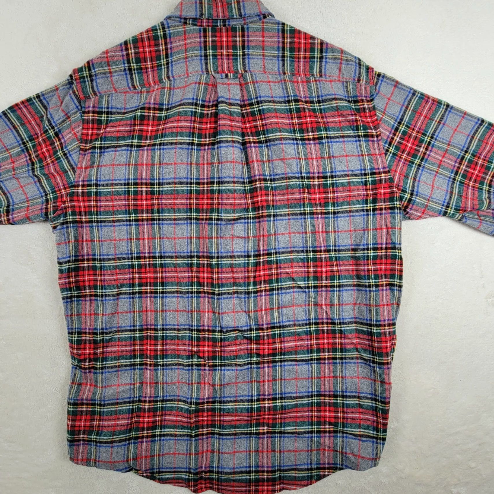 Vintage VINTAGE LL Bean Flannel Shirt Mens Large Gray Plaid Button-Up Outdoors Size US M / EU 48-50 / 2 - 4 Thumbnail