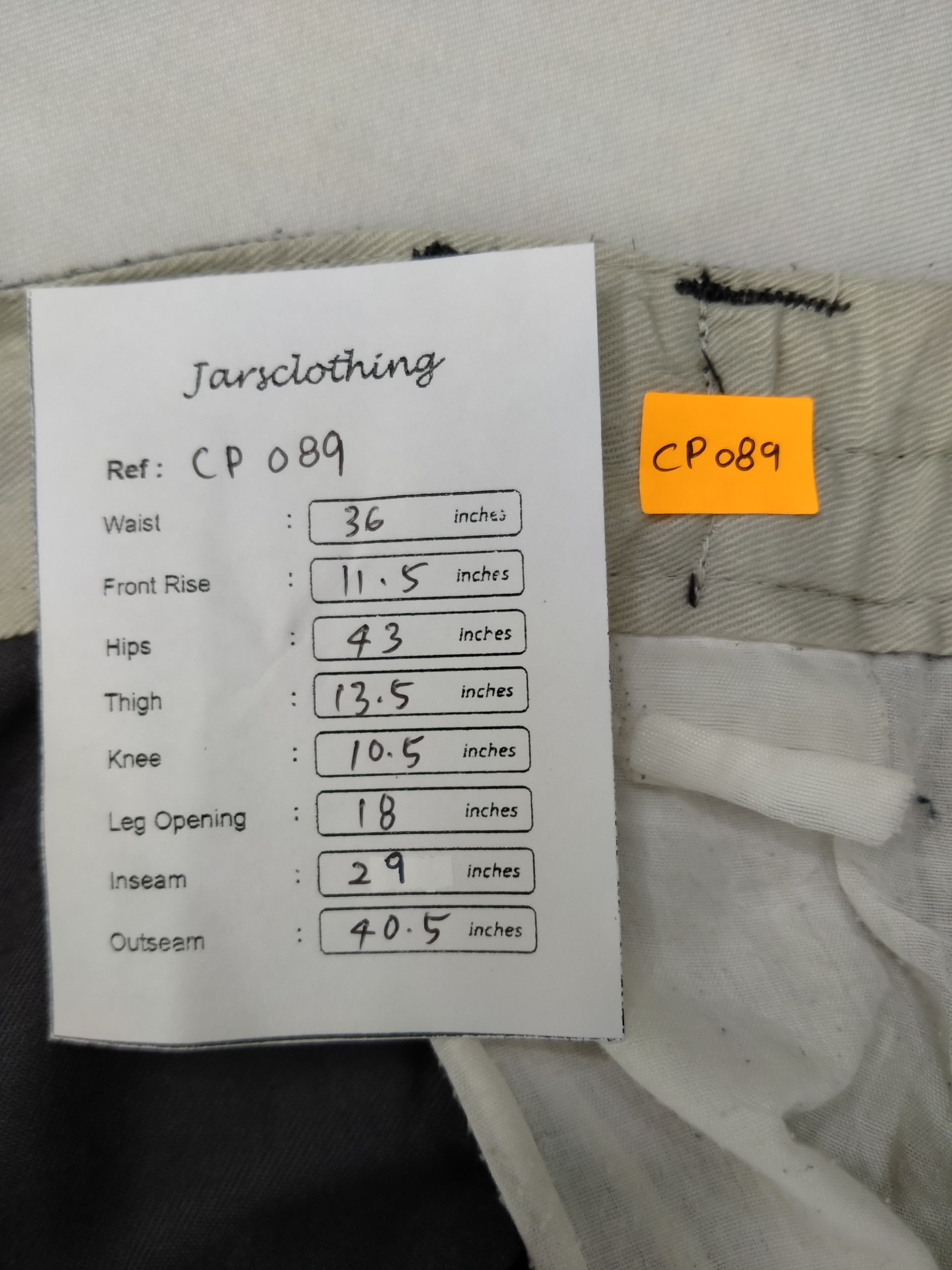 Japanese Brand Pro-Act Japanese Brand Cargo Pocket Pants 36x29 -CP089 Size US 36 / EU 52 - 7 Thumbnail