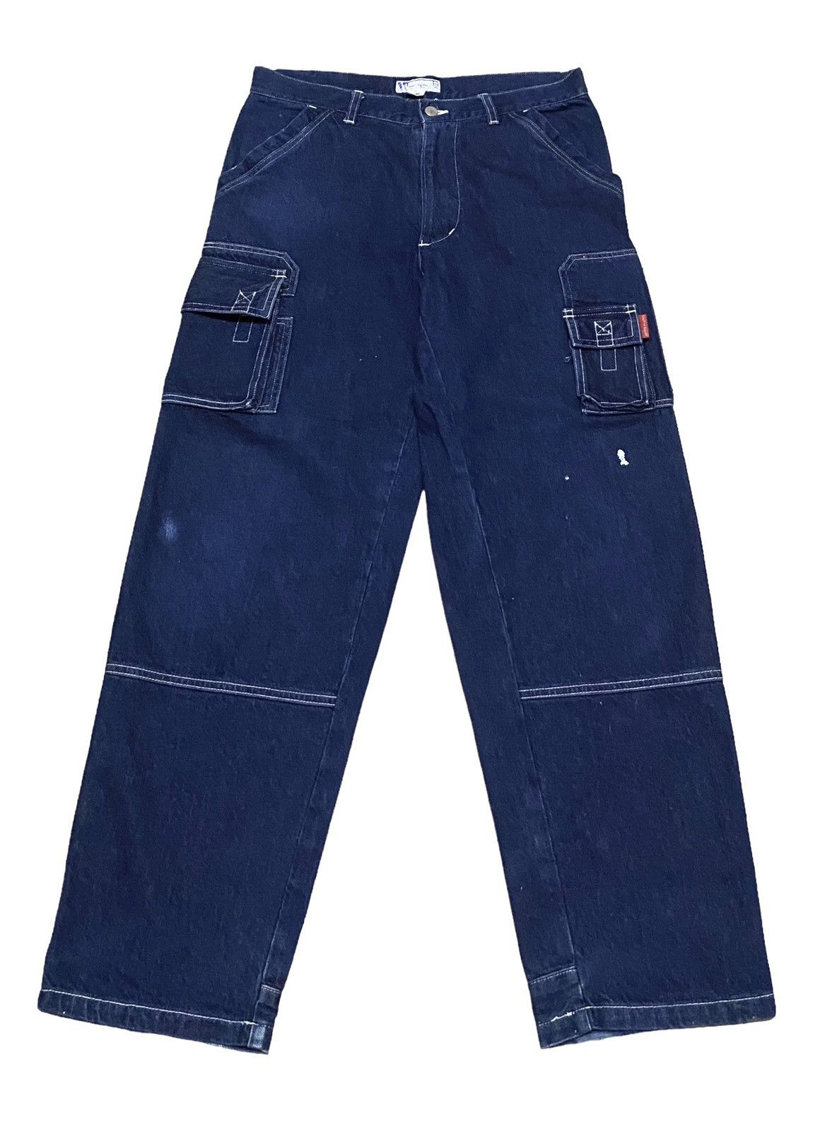 image of Avant Garde x Vintage Design Vintage Brand Bootlegbooth Baggy Jeans 1990S in Denim, Men's (Size 32)