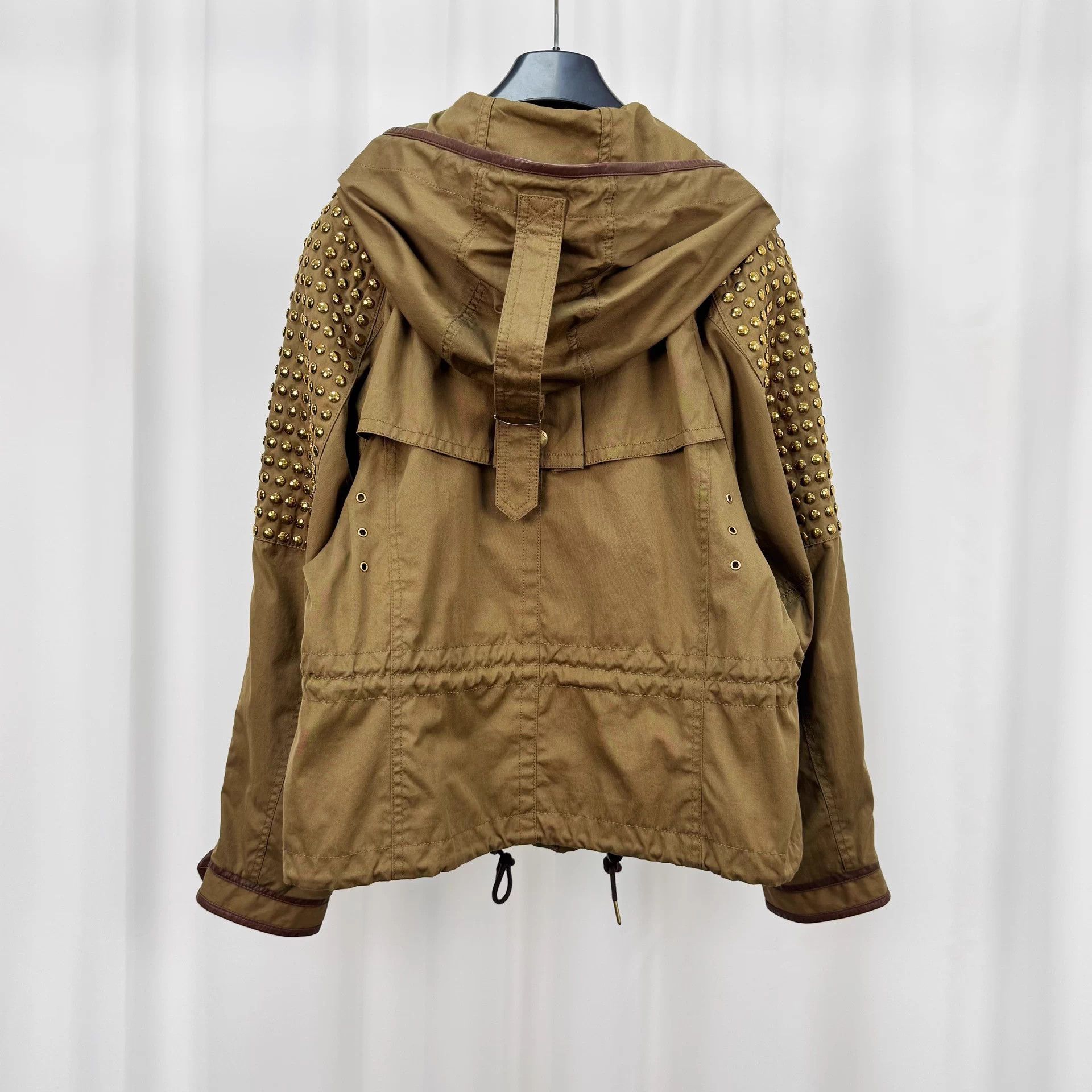 Burberry Burberry Runway Rivet Inner Check Jacket UK8 98 New Size S / US 4 / IT 40 - 2 Thumbnail