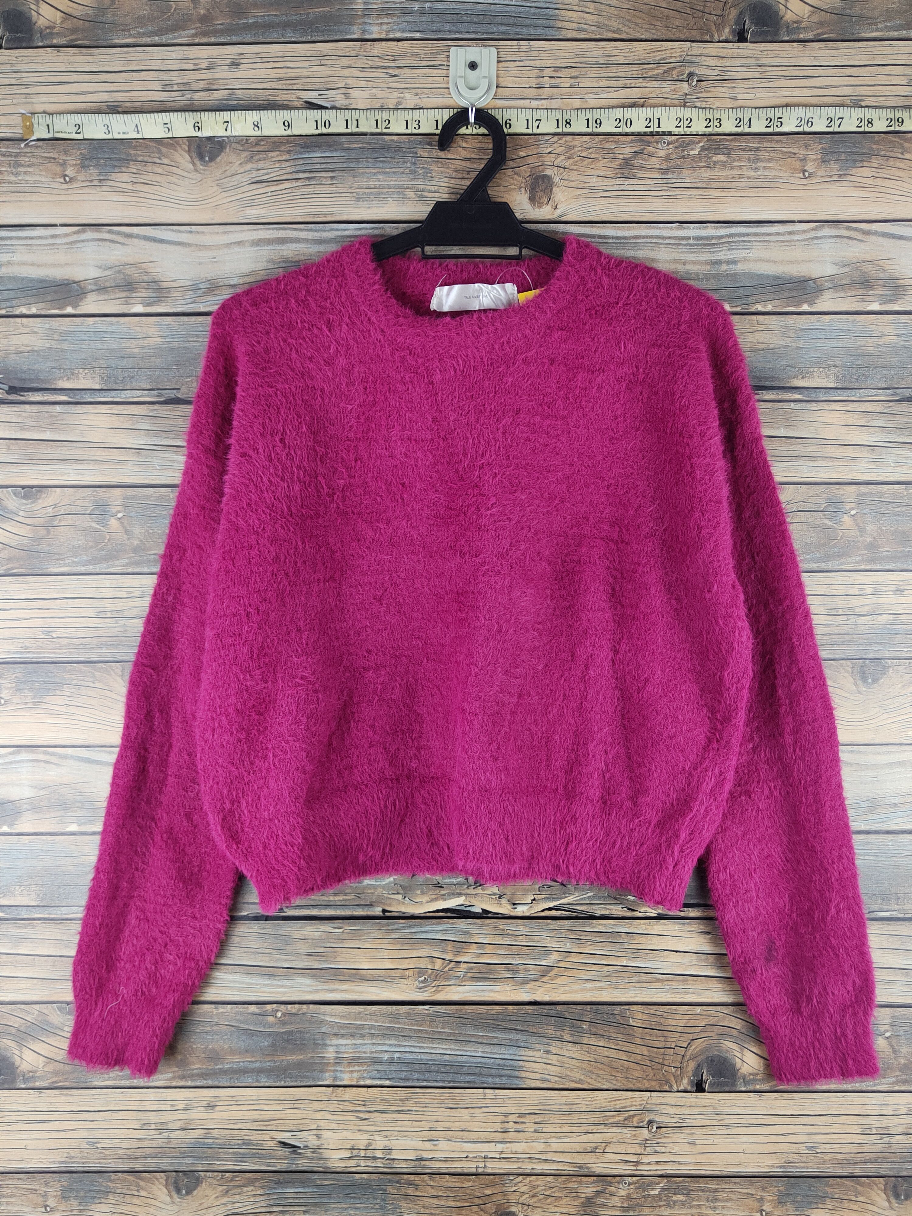 Japanese Brand DLL Talk About Love fur mohair shaggy knitwear #46-518 Size M / US 6-8 / IT 42-44 - 1 Thumbnail