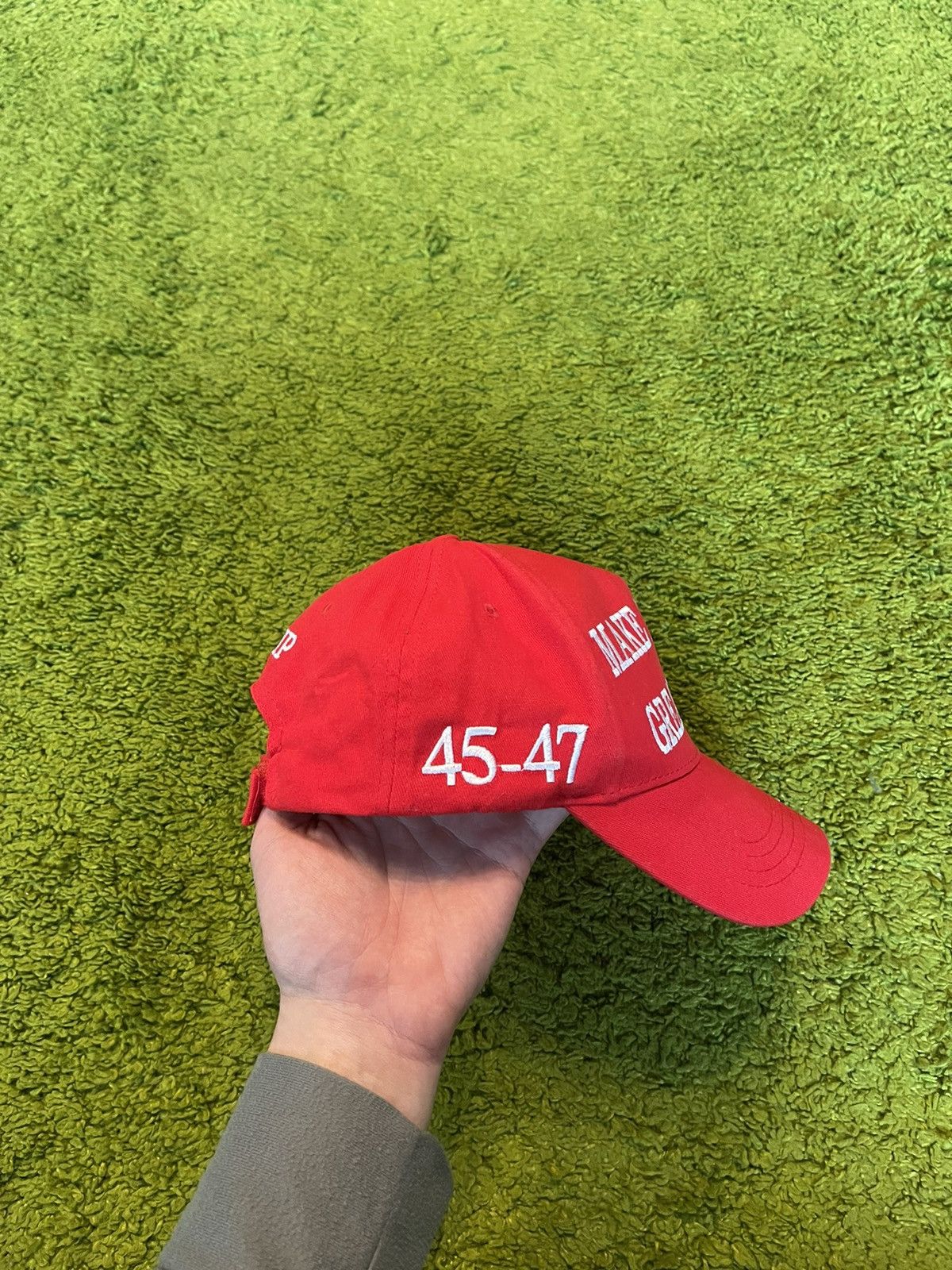 Donald Trump 🇺🇸 Make America Great Again MAGA 45-47 Donald Trump cap Size 34 - 4 Thumbnail