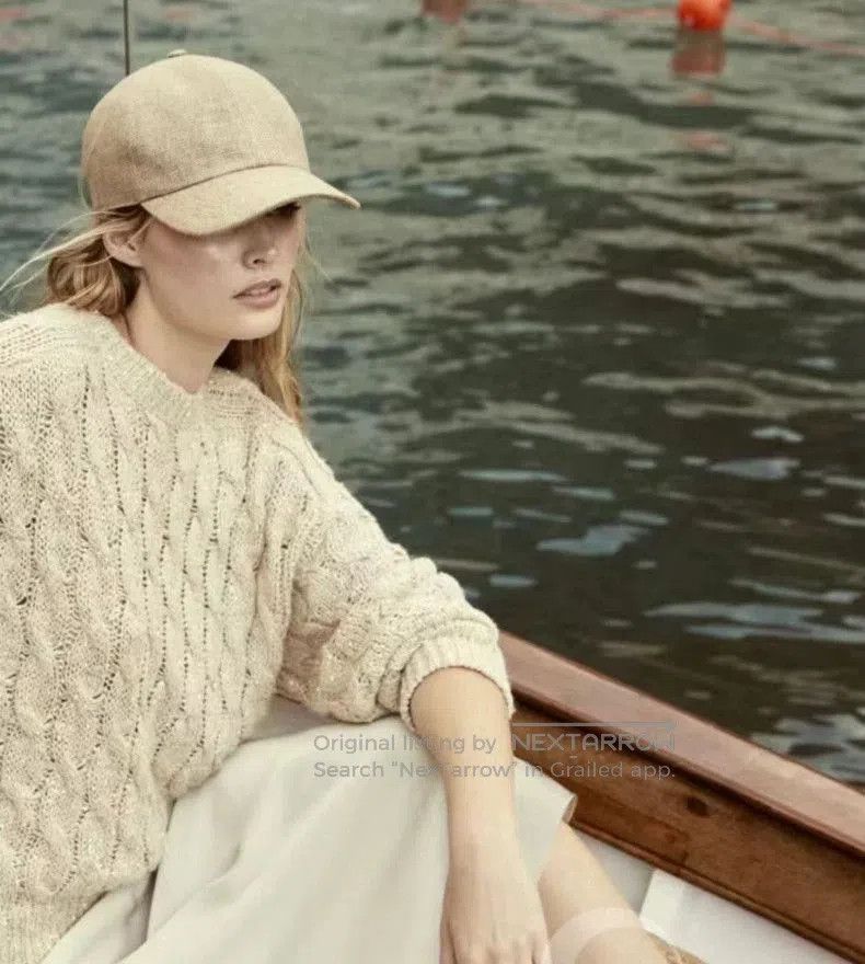 Brunello Cucinelli Brunello Cucinelli Beaded Cable Knit Sweater. Size US M / EU 48-50 / 2 - 5 Thumbnail
