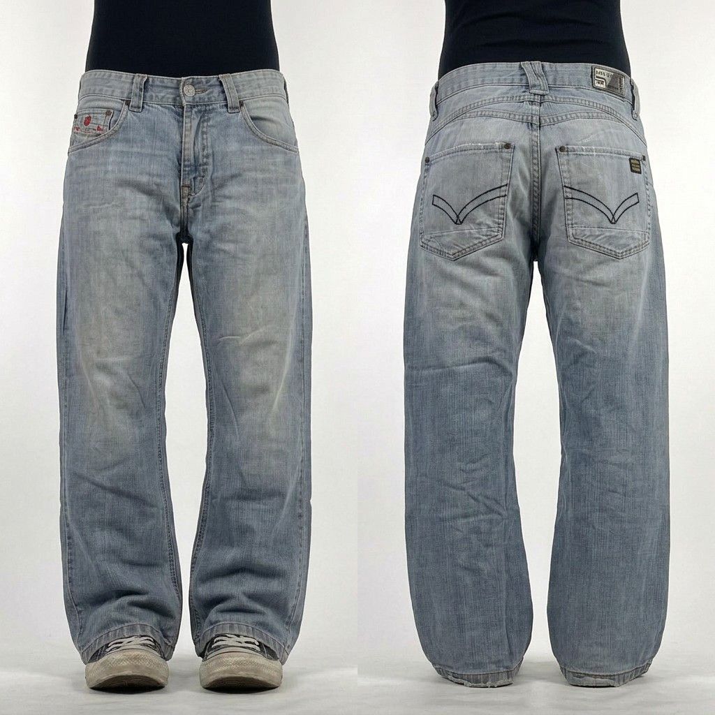 Diesel Vintage Y2K Diesel Lambry Flare Bootcut Denim Pants Jeans