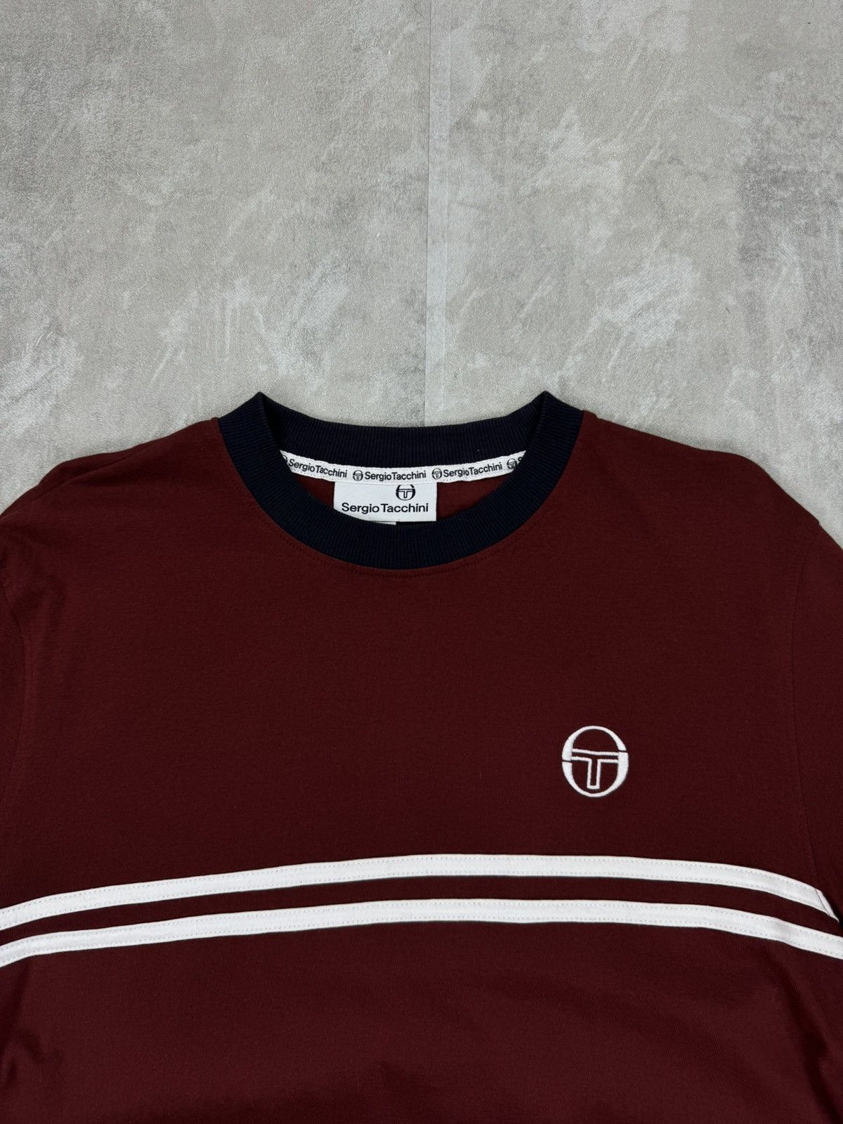 Sergio Tacchini Sergio Tachini Tennis T-shirt Mens Size M-L Size US M / EU 48-50 / 2 - 2 Thumbnail
