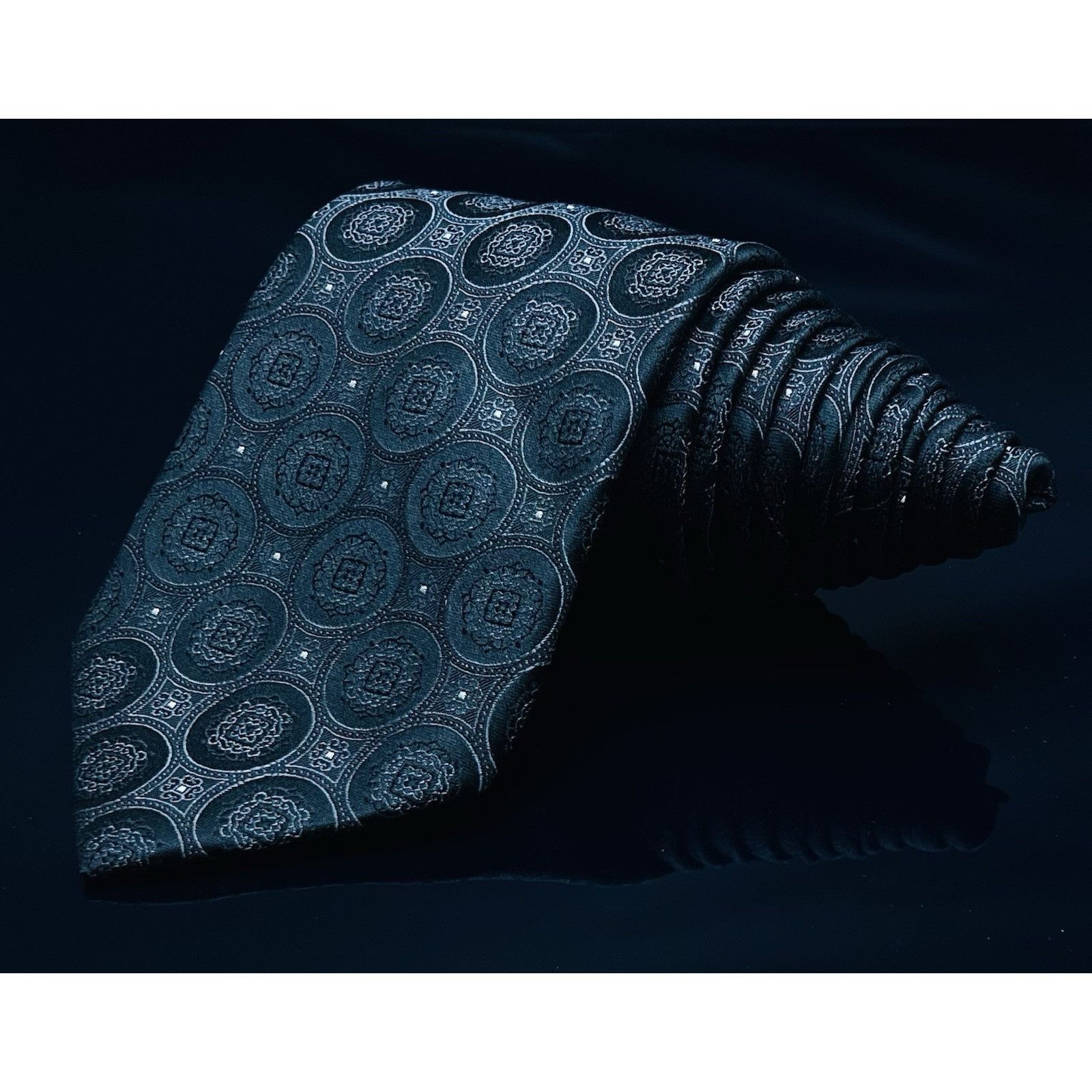 Donald Trump Donald J. Trump Signature Collection TIE Black Geometric WI Size ONE SIZE - 5 Thumbnail