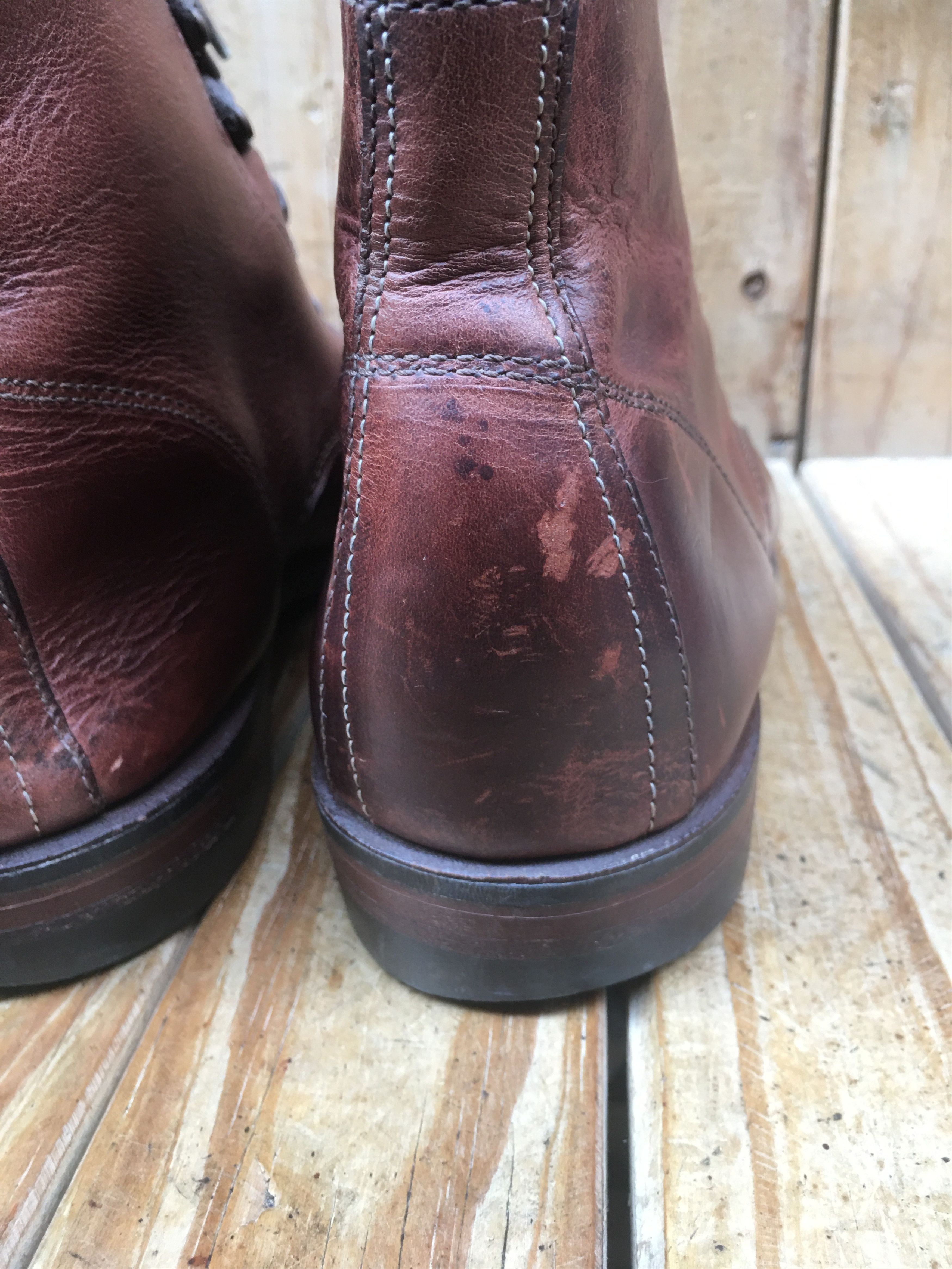 Wolverine Wolverine 1000 Miles leather boots size US 11.5 D UK 10.5 Size US 11.5 / EU 44-45 - 7 Thumbnail