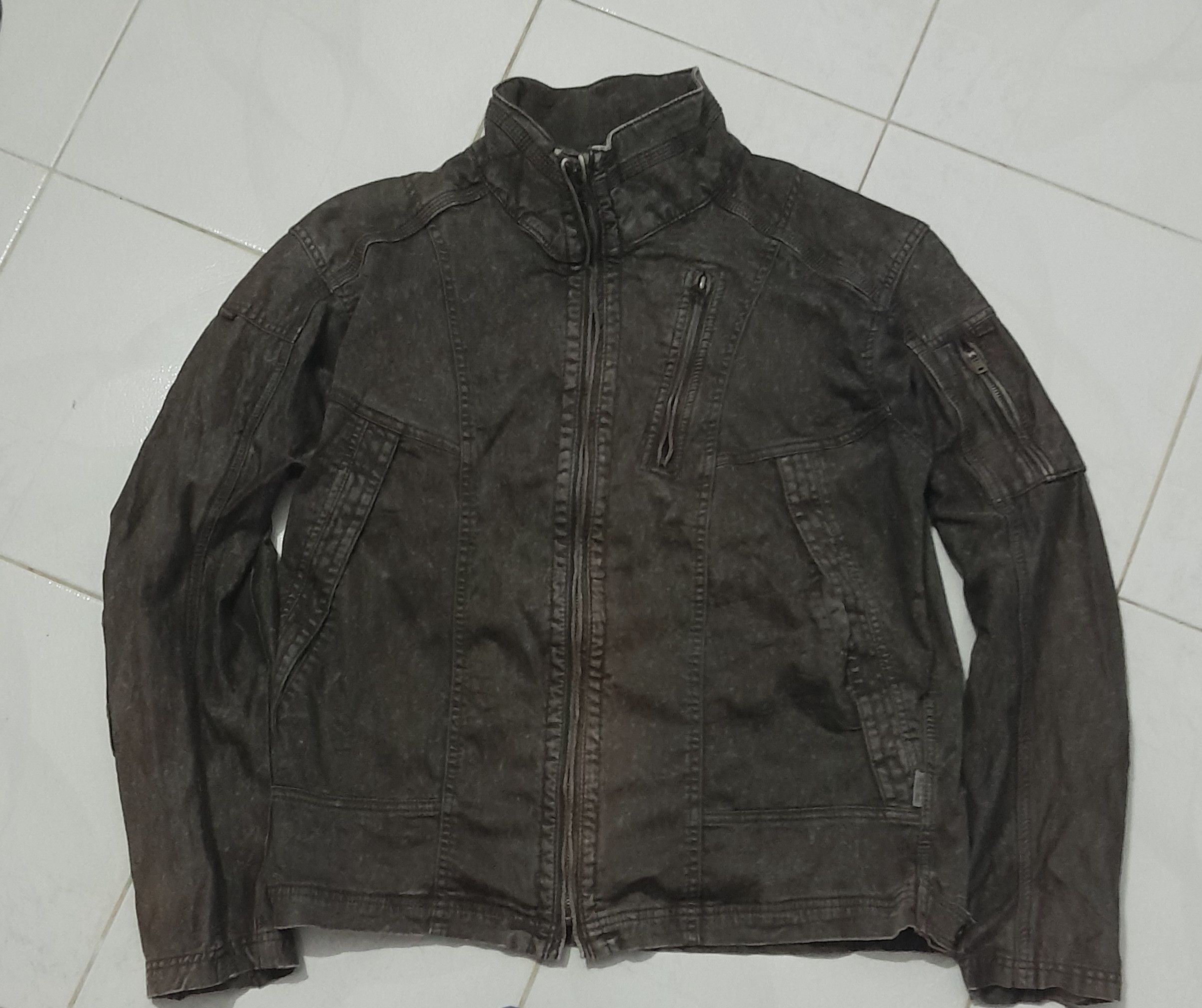 Japanese Brand FIELDCORE BRAND BIKER STYLE JACKET Size US M / EU 48-50 / 2 - 2 Thumbnail