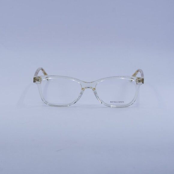 Bottega Veneta Bottega Veneta BV1028O 004 Eyeglasses Beige Frame Size ONE SIZE - 2 Thumbnail