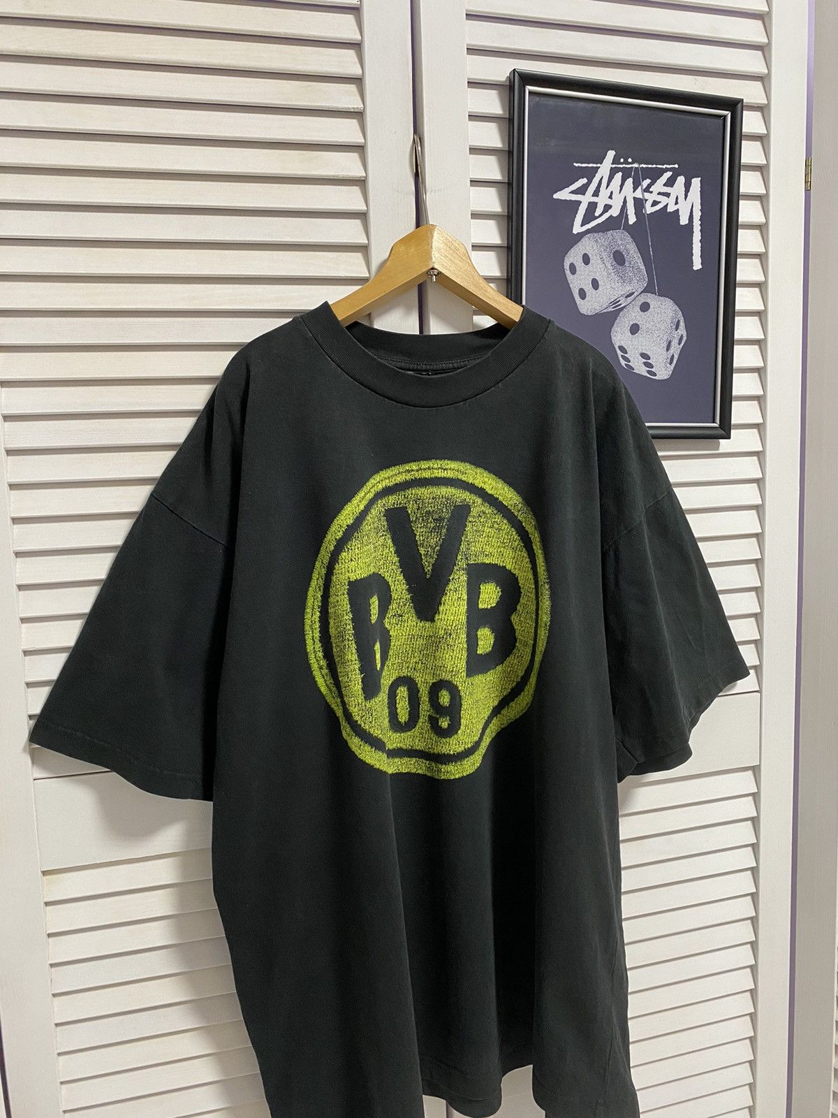 Nike × Vintage Vintage T-Shirt Tee Nike 1998 BVB Borussia Size US XL / EU 56 / 4 - 3 Thumbnail