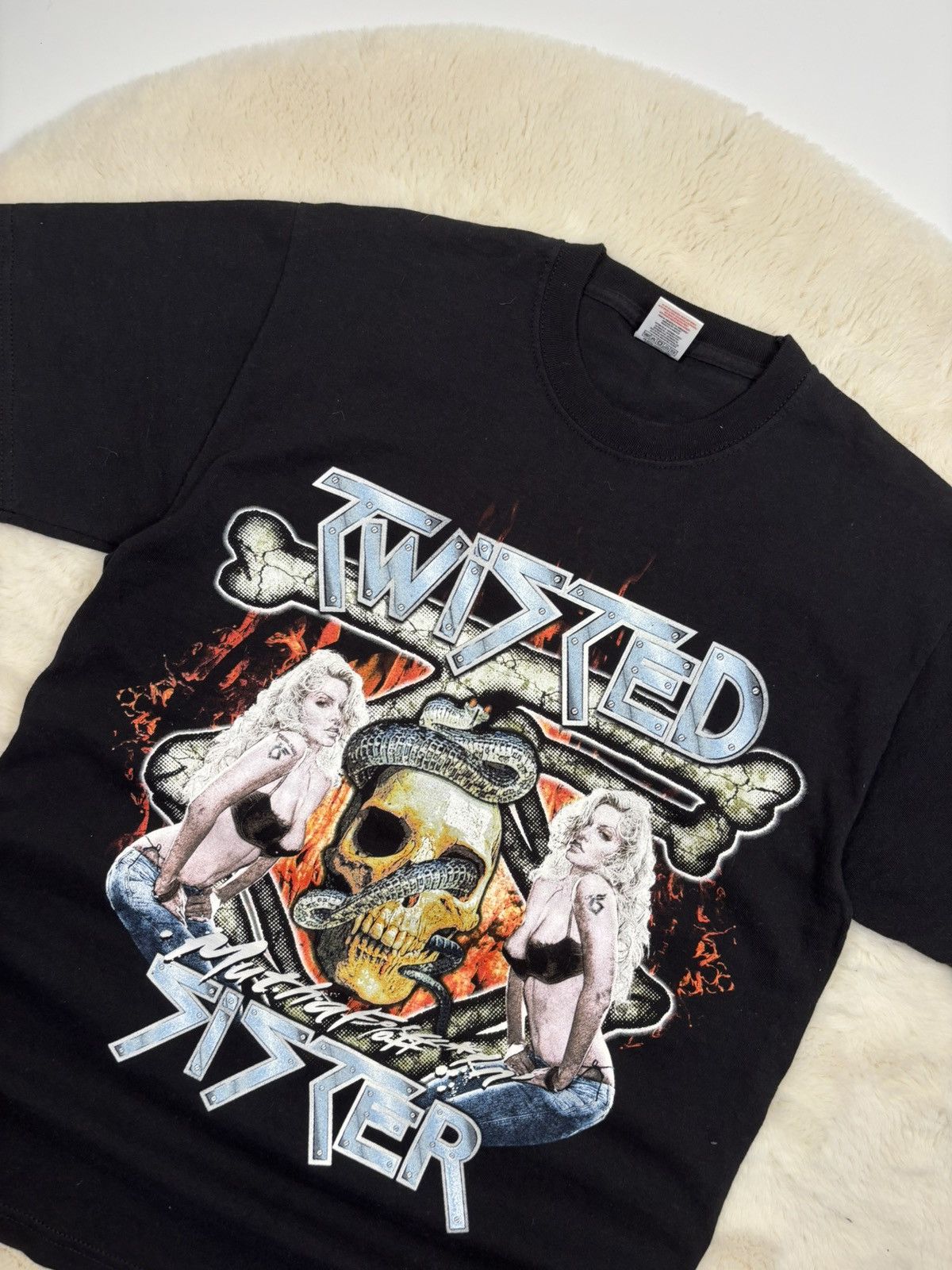 Band Tees × Vintage Twisted Sister Vintage 2010 World Tour Tee T-shirt Rare Y2K Size US M / EU 48-50 / 2 - 4 Thumbnail