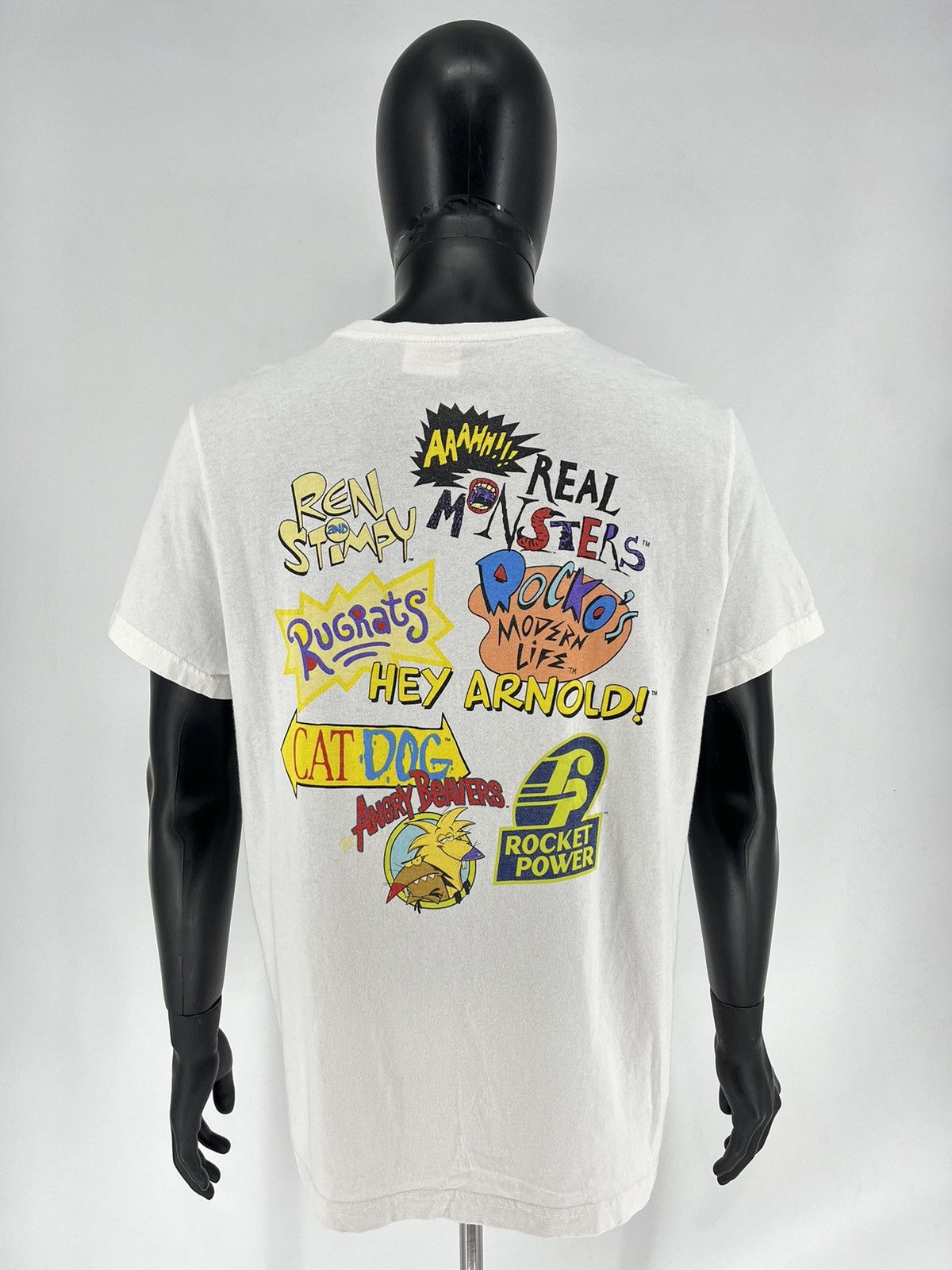 Cartoon Network Vintage 90s Nickelodeon TShirt Streetwear Style Size US L / EU 52-54 / 3 - 7 Thumbnail