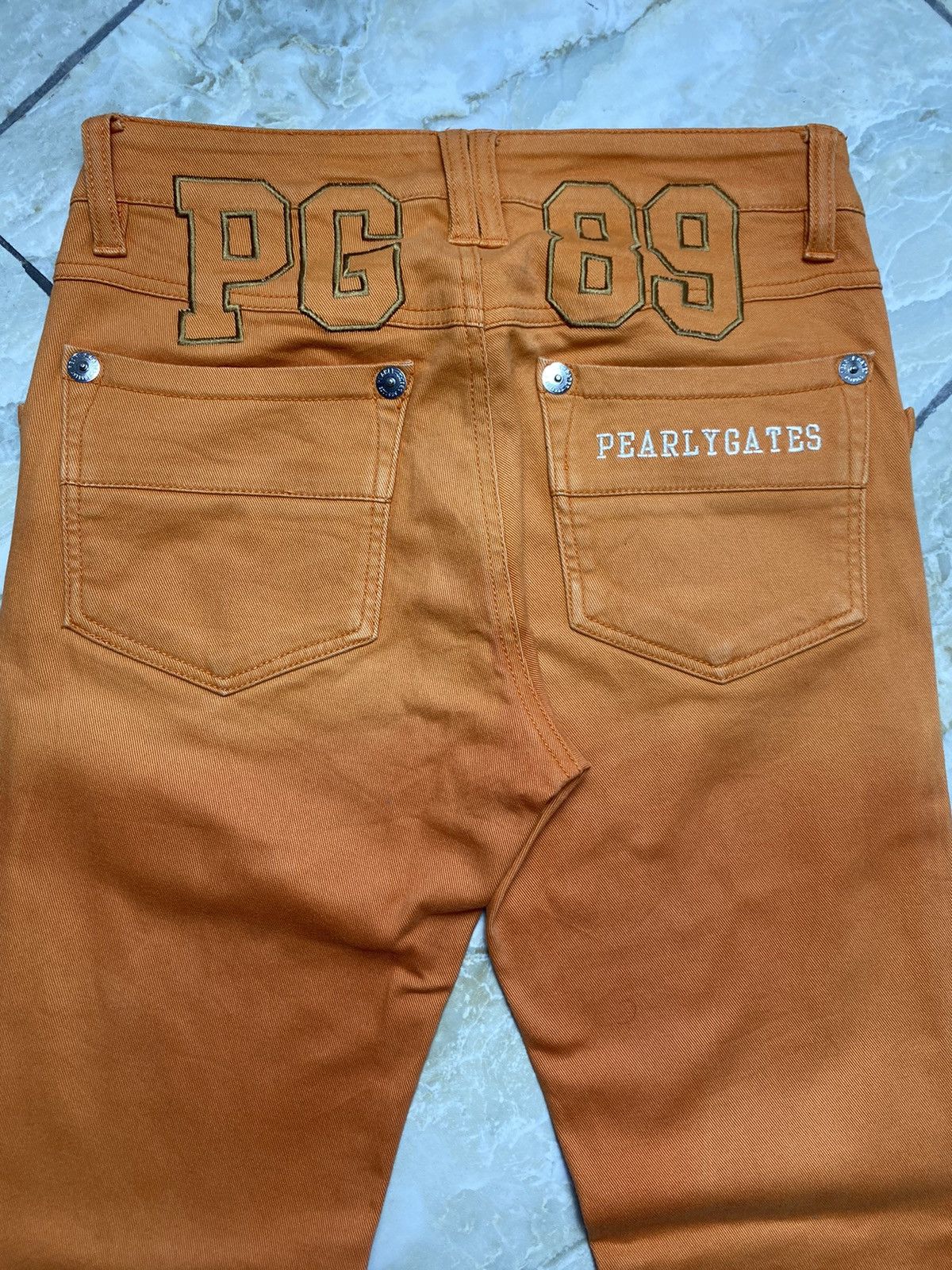 Japanese Brand Pearly Gates PG 89 Vintage Flare Jean Size US 28 / EU 44 - 13 Thumbnail