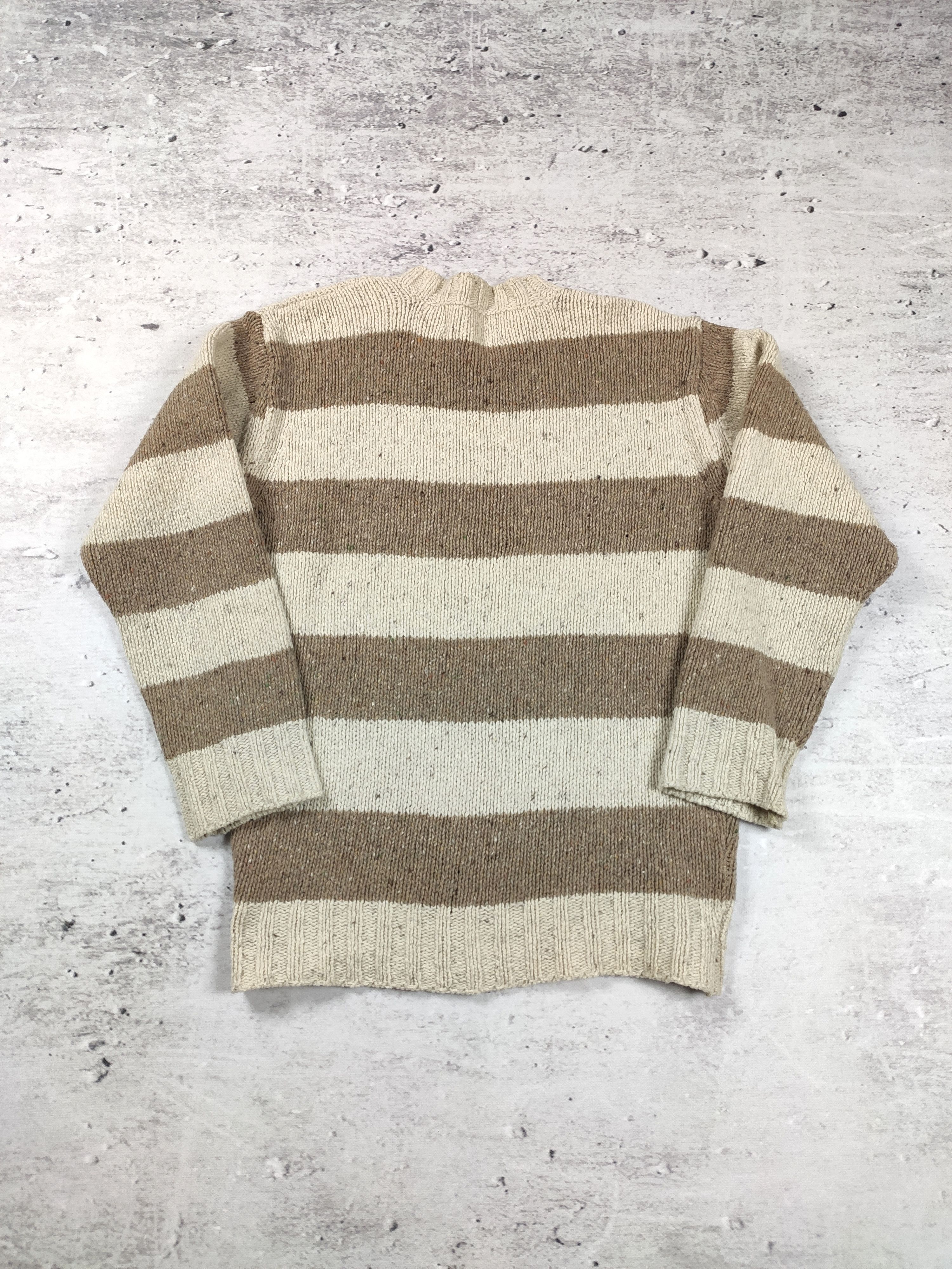 Vintage Avoca Irleand wool jumper sweater stripped Size US M / EU 48-50 / 2 - 10 Thumbnail