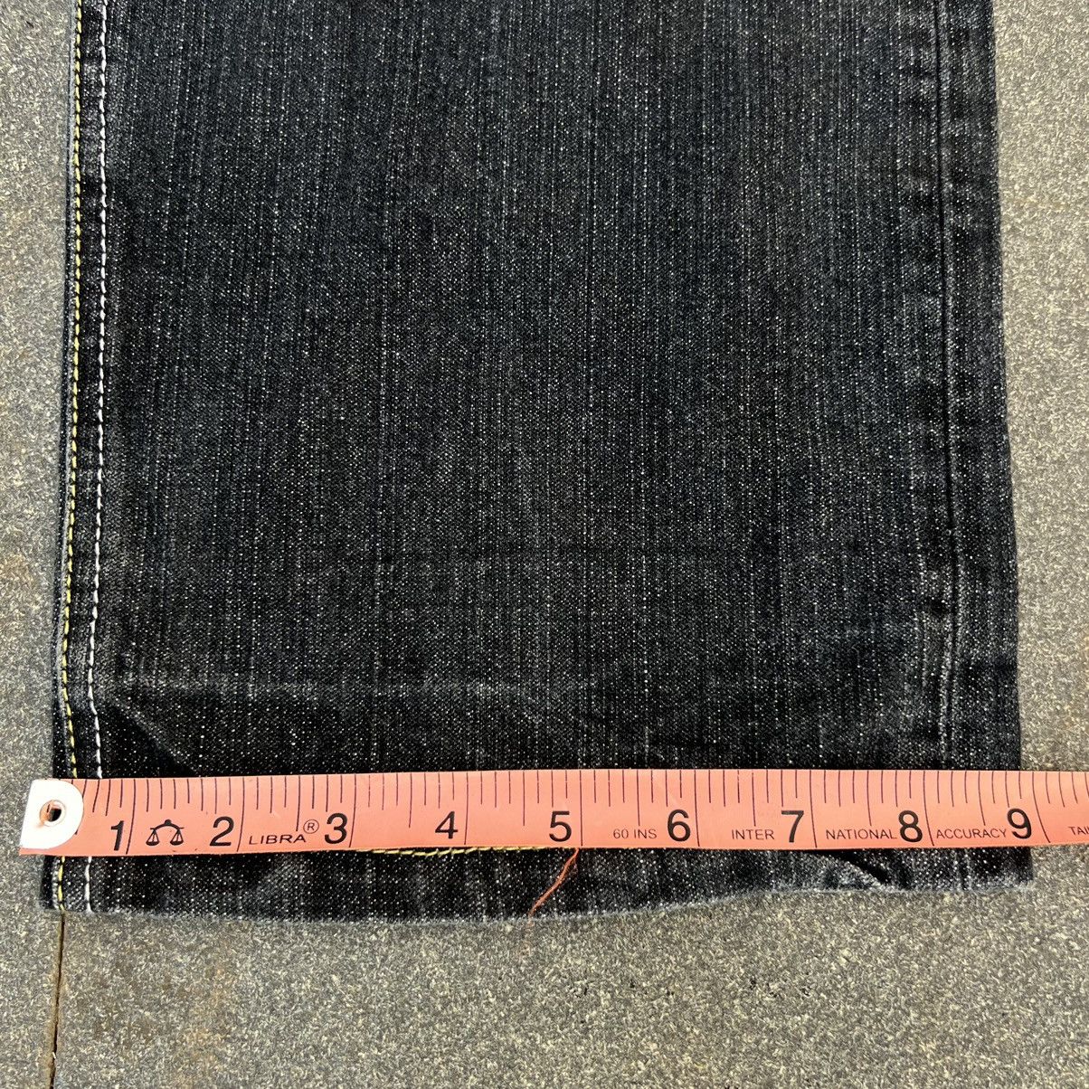 Christian Audigier × Ed Hardy × JNCO 💥Rare💥Vintage Christian Audigier Baggy Jeans Size US 34 / EU 50 - 13 Thumbnail