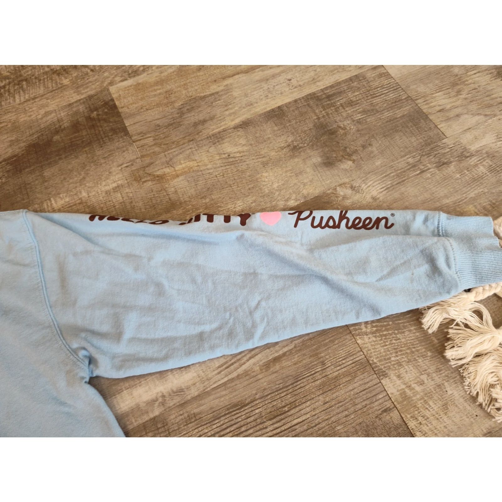 Vintage Hello Kitty x Pusheen Sanrio Full Zip Hoodie Women’s Size M Light Blue Size M / US 6-8 / IT 42-44 - 5 Thumbnail