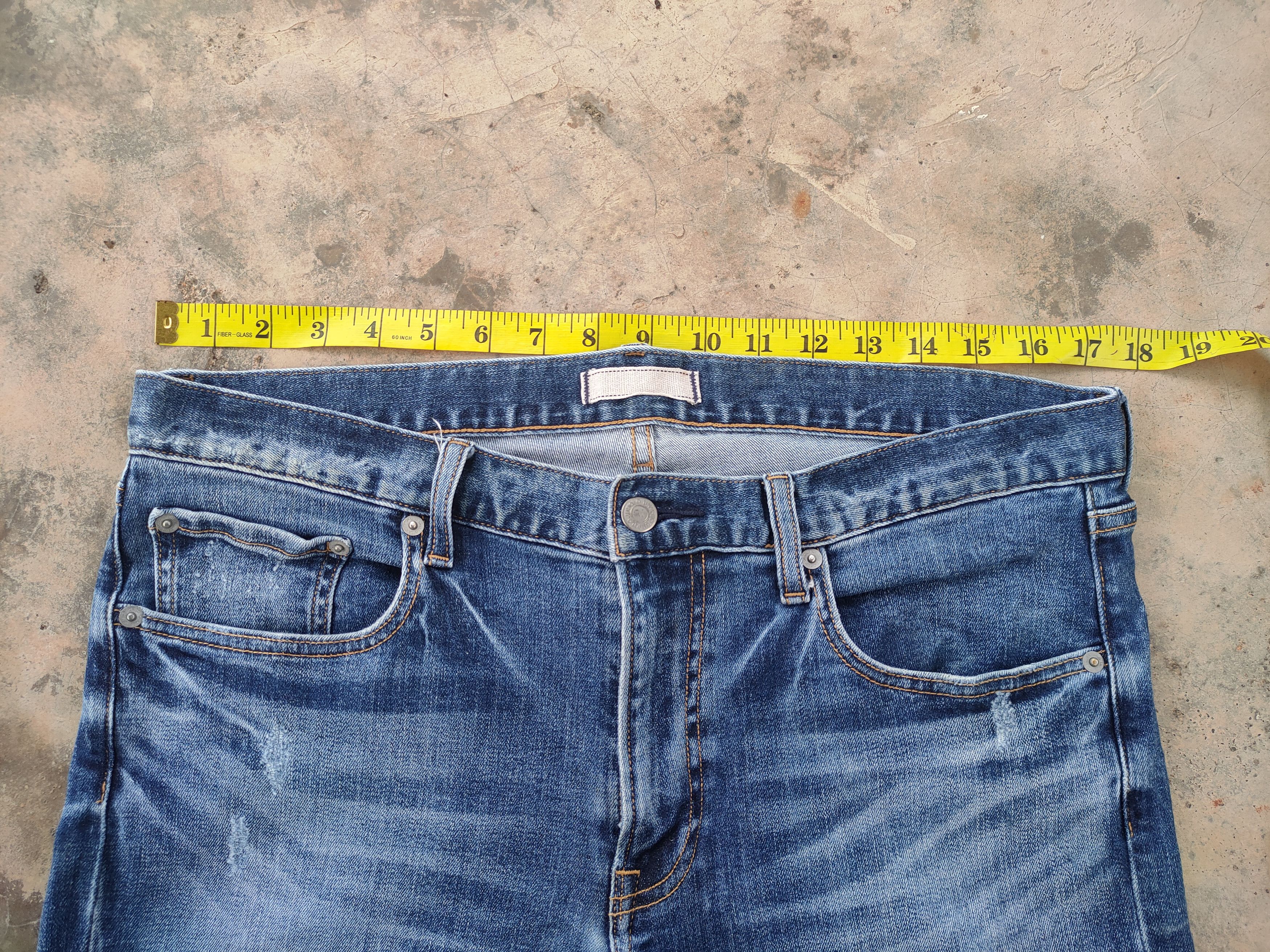 Japanese Brand VINTAGE JAPANESE FADED SKINNY JEANS DENIM PANTS Size US 34 / EU 50 - 6 Thumbnail