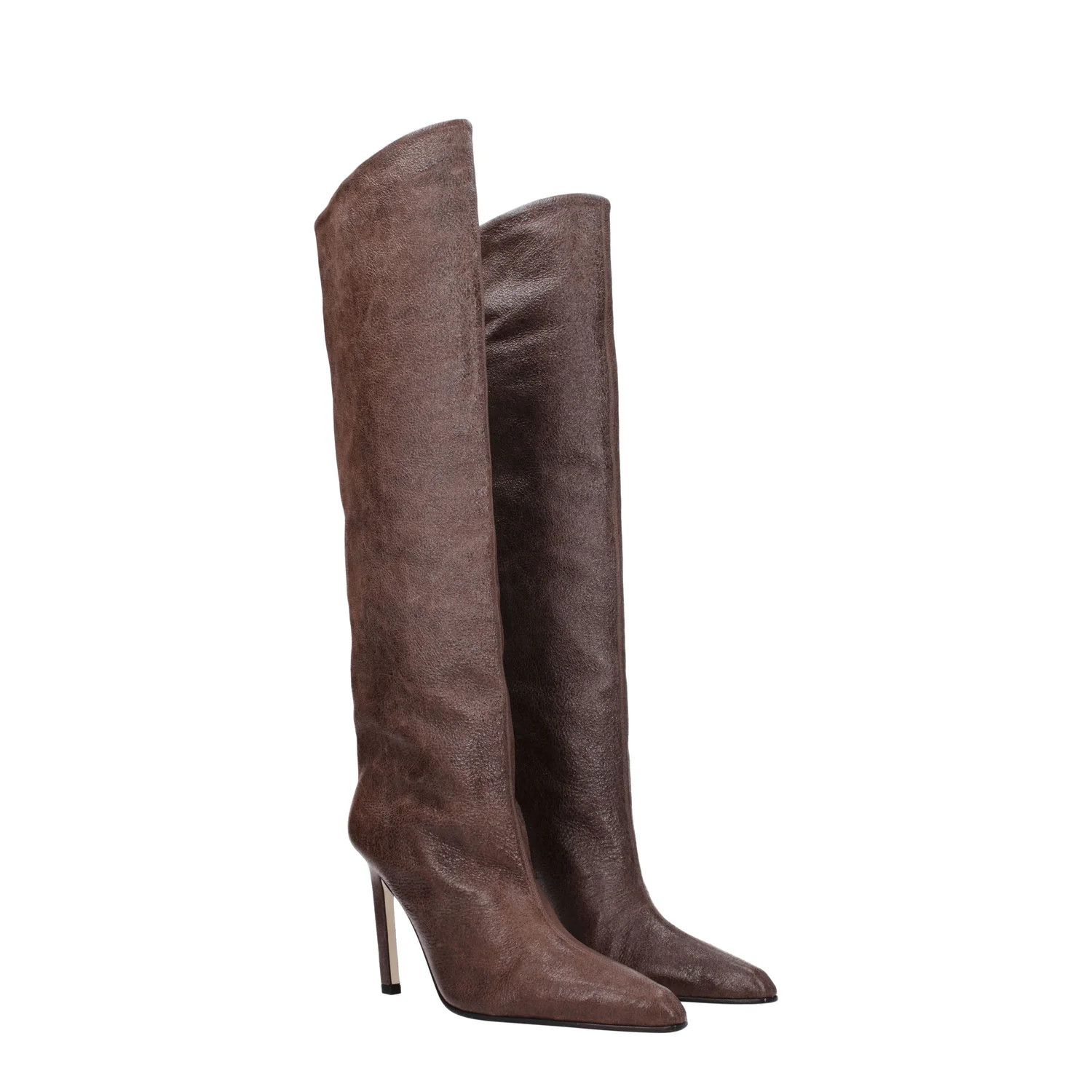 Paris Texas ob1o1e1124 Leather Boots in Brown Size US 10 / IT 40 - 2 Thumbnail