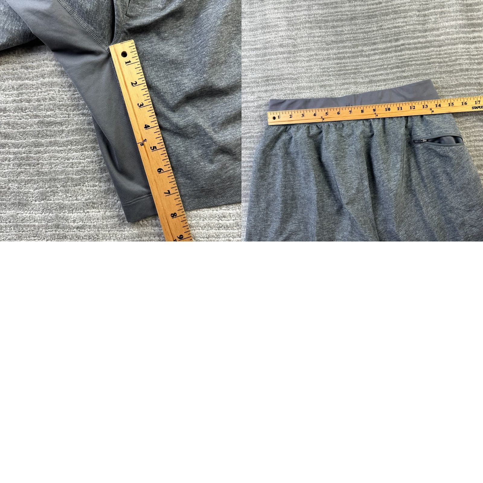 Lululemon Lululemon Shorts Mens Medium Gray 8" Running The Product Size US 31 - 8 Thumbnail
