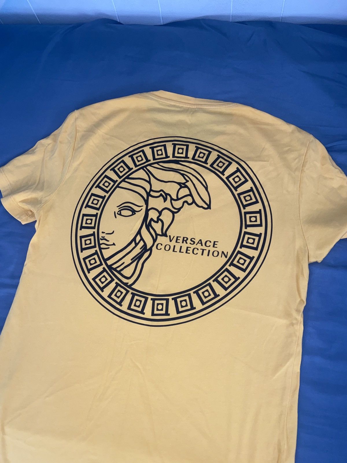 Versace Versace Collection Yellow T shirt Size US S / EU 44-46 / 1 - 4 Thumbnail