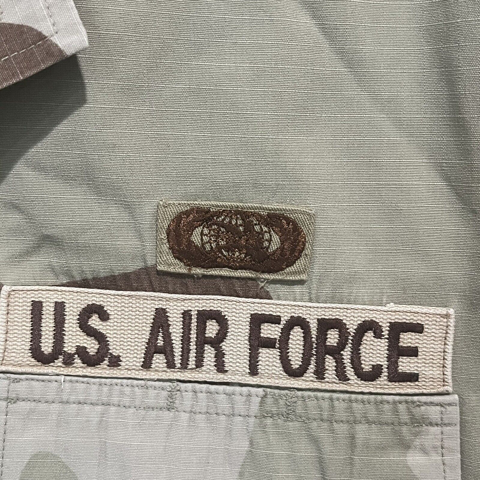 Other 1997 US Air Force Major Desert Camo Combat Coat Medium Short Size US M / EU 48-50 / 2 - 7 Thumbnail