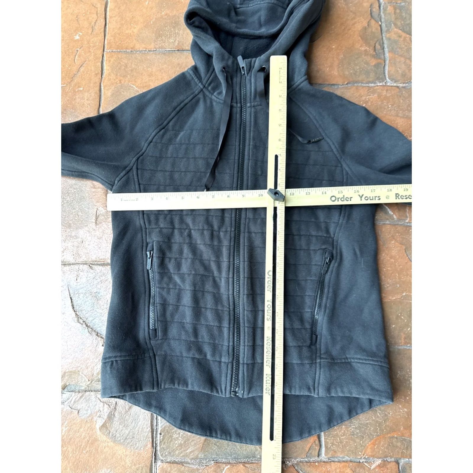 Lululemon VINTAGE Lululemon Be True Fleece Zip Up Hoodie Sweatshirt Women’s Size 4 Gym Yoga Black Full Zip Hoodie Womens 4 Size S / US 4 / IT 40 - 6 Thumbnail