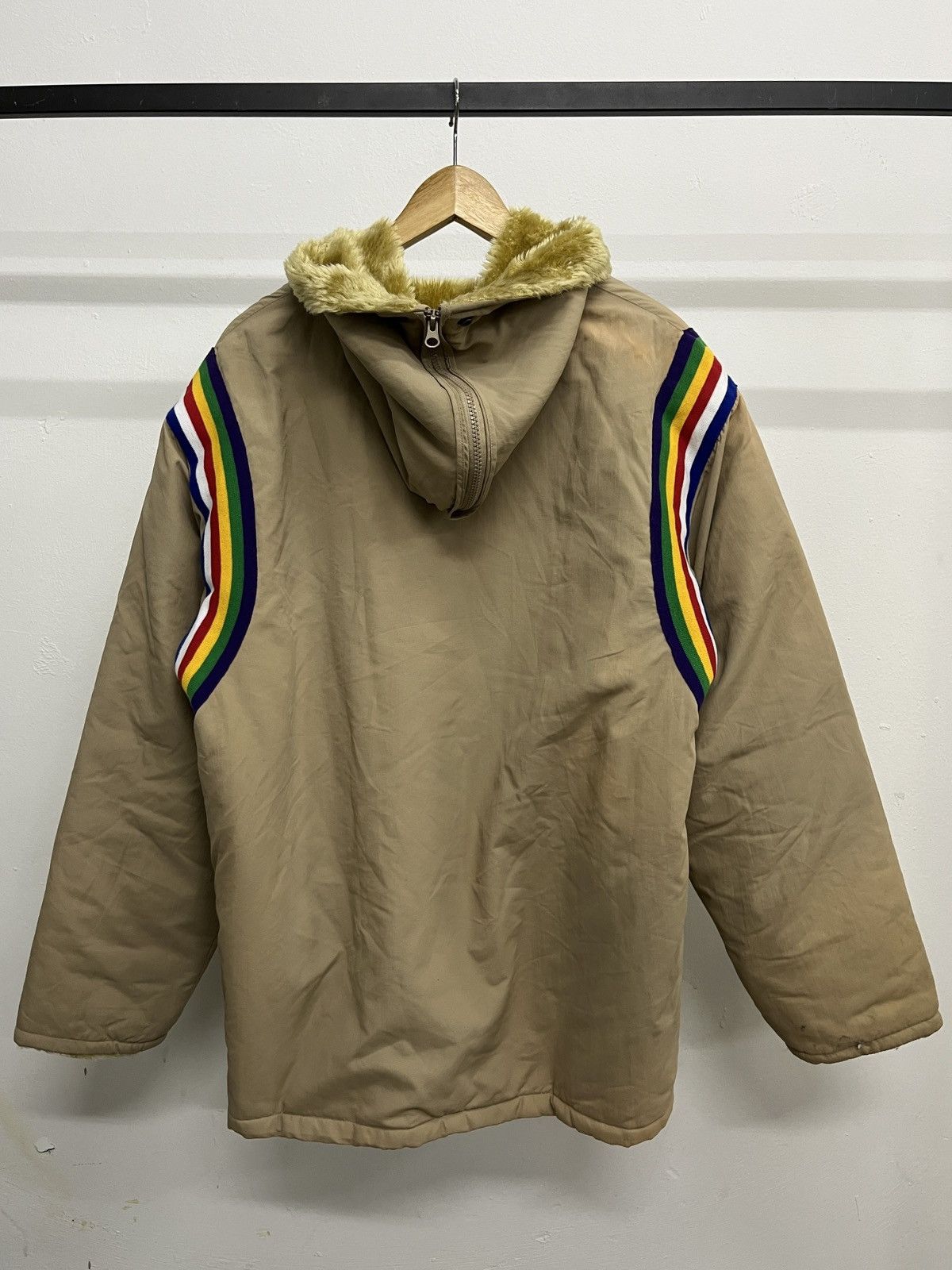 Vintage Vintage Rare SUNTORY BOSS COFFEE Japan Sherpa Parka Size US L / EU 52-54 / 3 - 4 Thumbnail