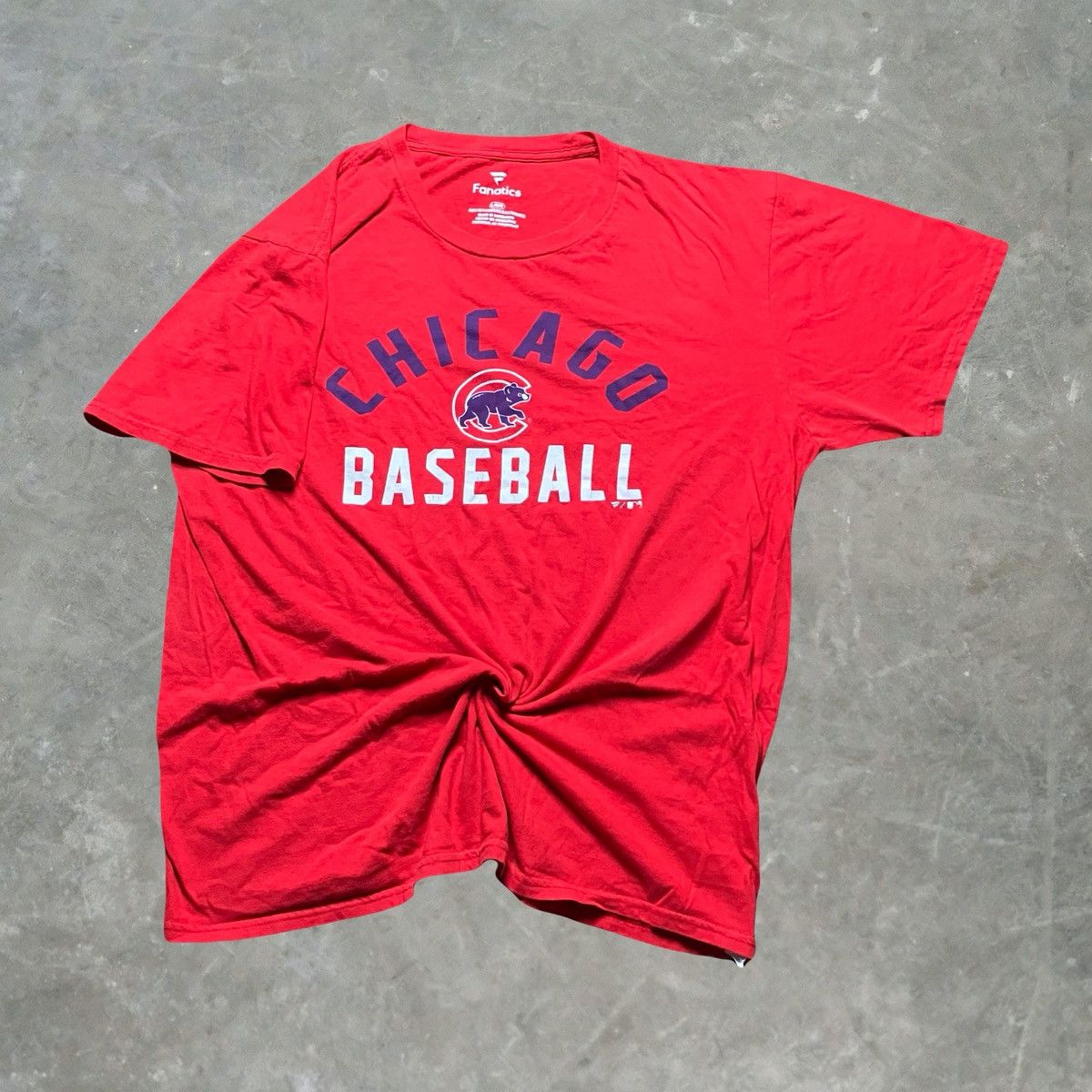 MLB Fanatics Chicago Cubs Graphic T Shirt Red MLB Baseball Size US L / EU 52-54 / 3 - 1 Thumbnail