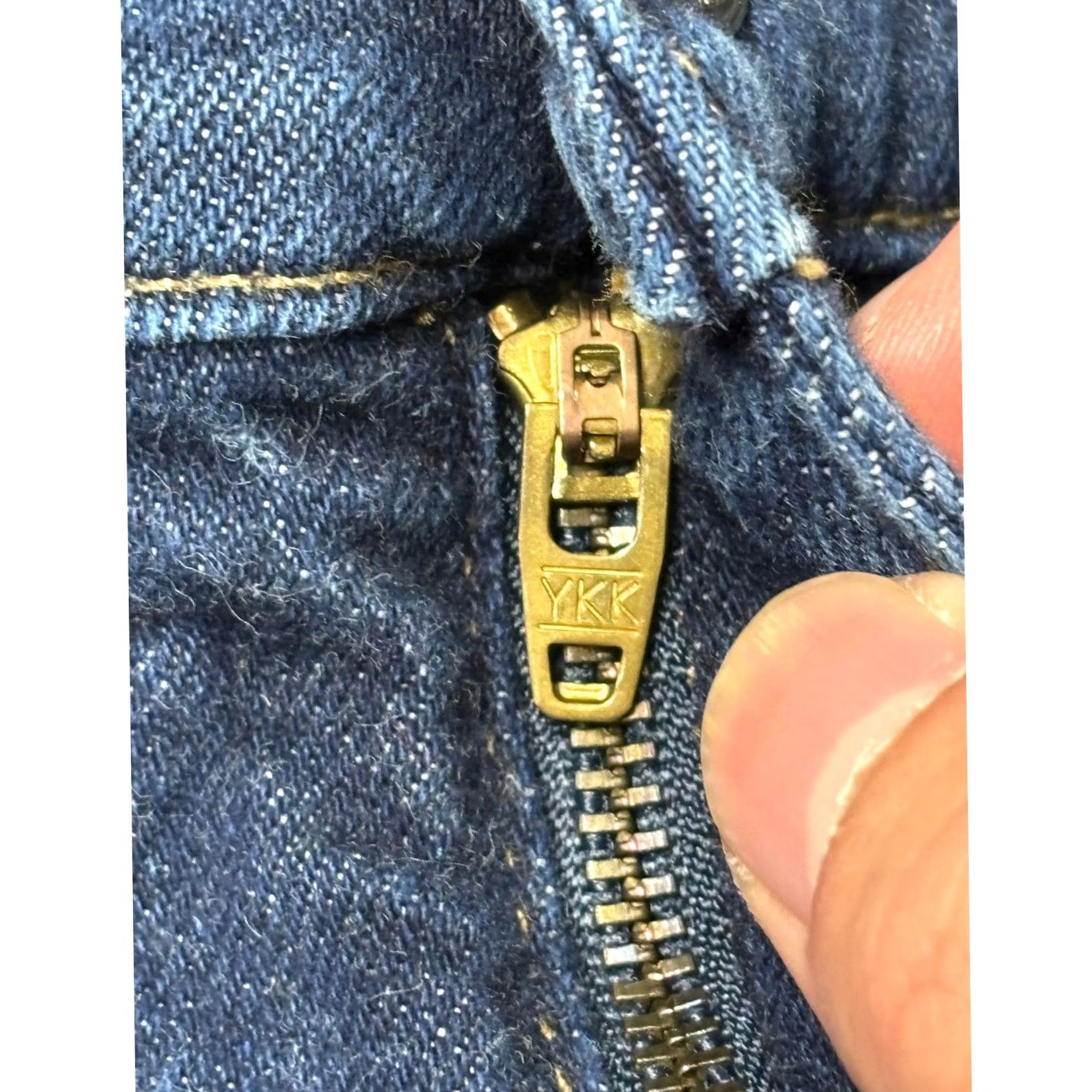 J.Crew J.Crew 770 Straight Jeans Mens 30x27 Dark Wash Denim 5-Pocket Leather Patch Button Zip Size US 30 / EU 46 - 2 Thumbnail
