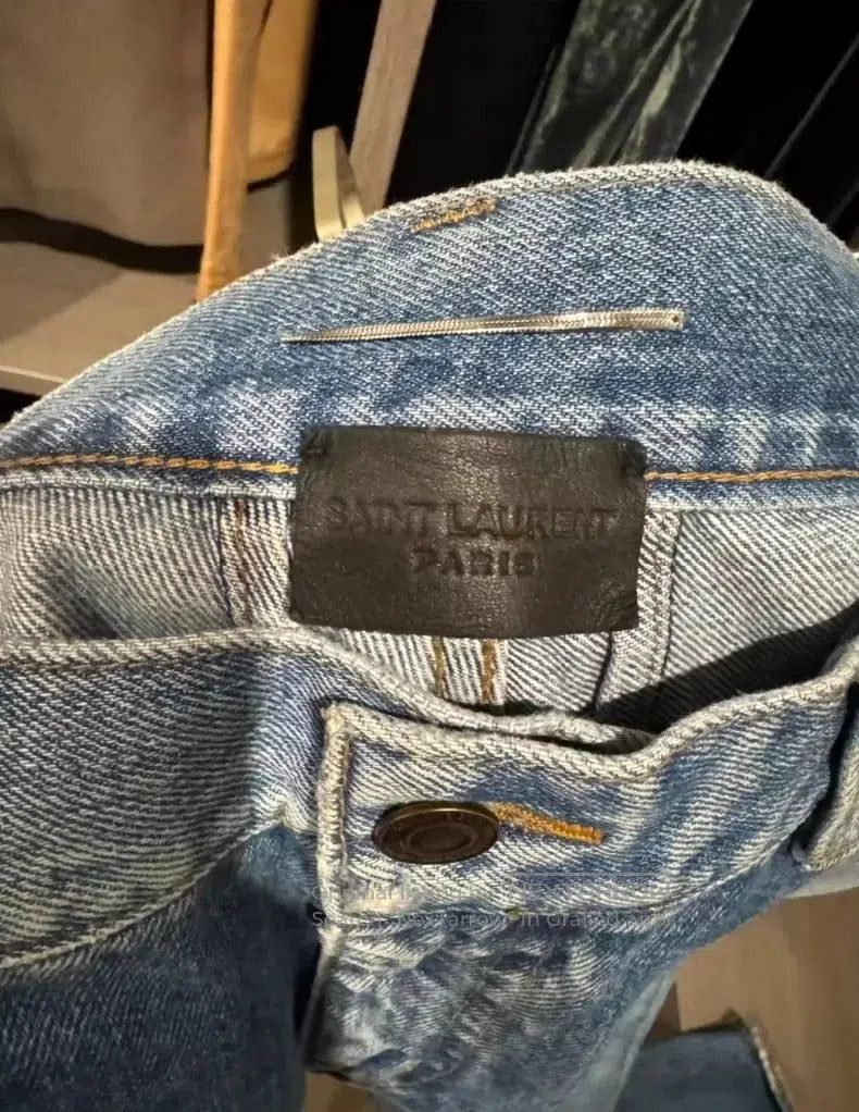 Saint Laurent Paris Yves Saint Laurent Men's Slim Jeans. Size US 32 / EU 48 - 2 Thumbnail