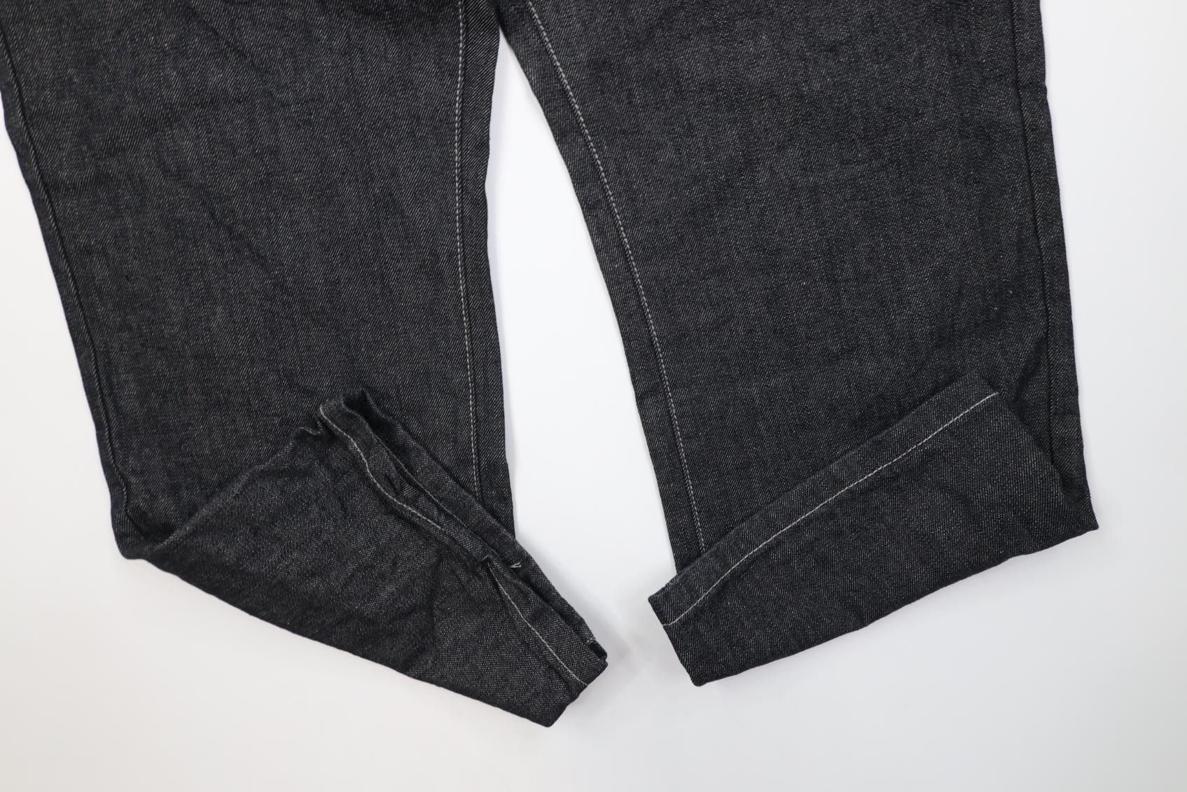 Vintage Vintage Y2K Streetwear Baggy Fit Wide Leg Denim Jeans Black Size US 44 / EU 60 - 5 Thumbnail