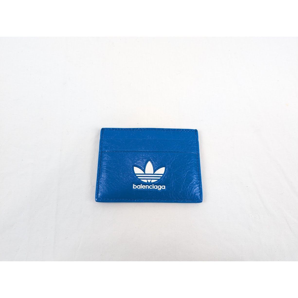 Adidas × Balenciaga o1rshd1 Q:2 / Size: OS / Arena Lamb Card Holder Blue/White Size ONE SIZE - 1 Thumbnail